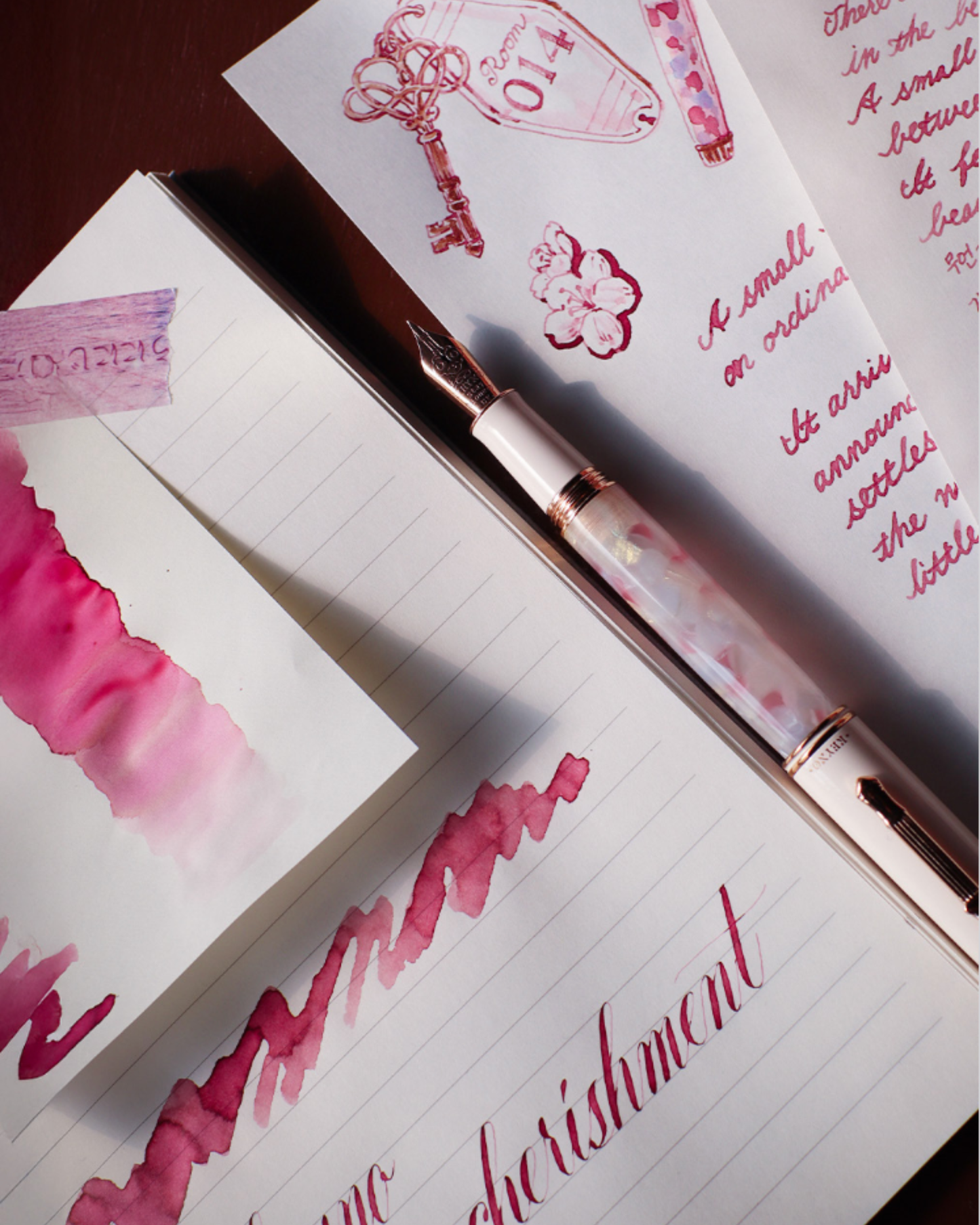 Dominant Industry Keyno Stay.tionery No. 014 Cherishment – Ensemble Stylo Plume & Encre