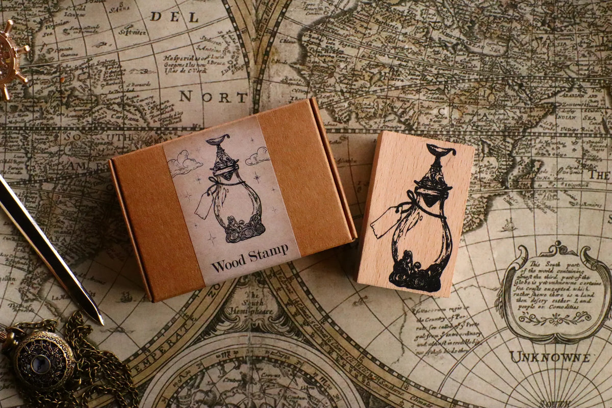 Dominant Industry Wood Stamp – A Log of Atlantis