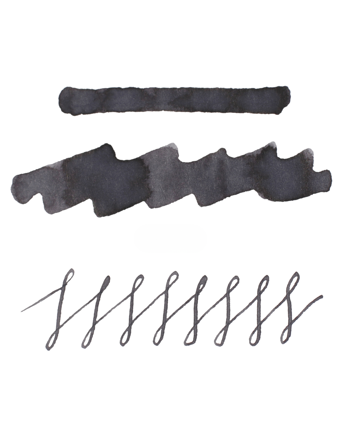 Dominant Industry Standard 114 Downpour — Smoky Grey-Violet, Medium Shading Fountain Pen Ink (25ml)