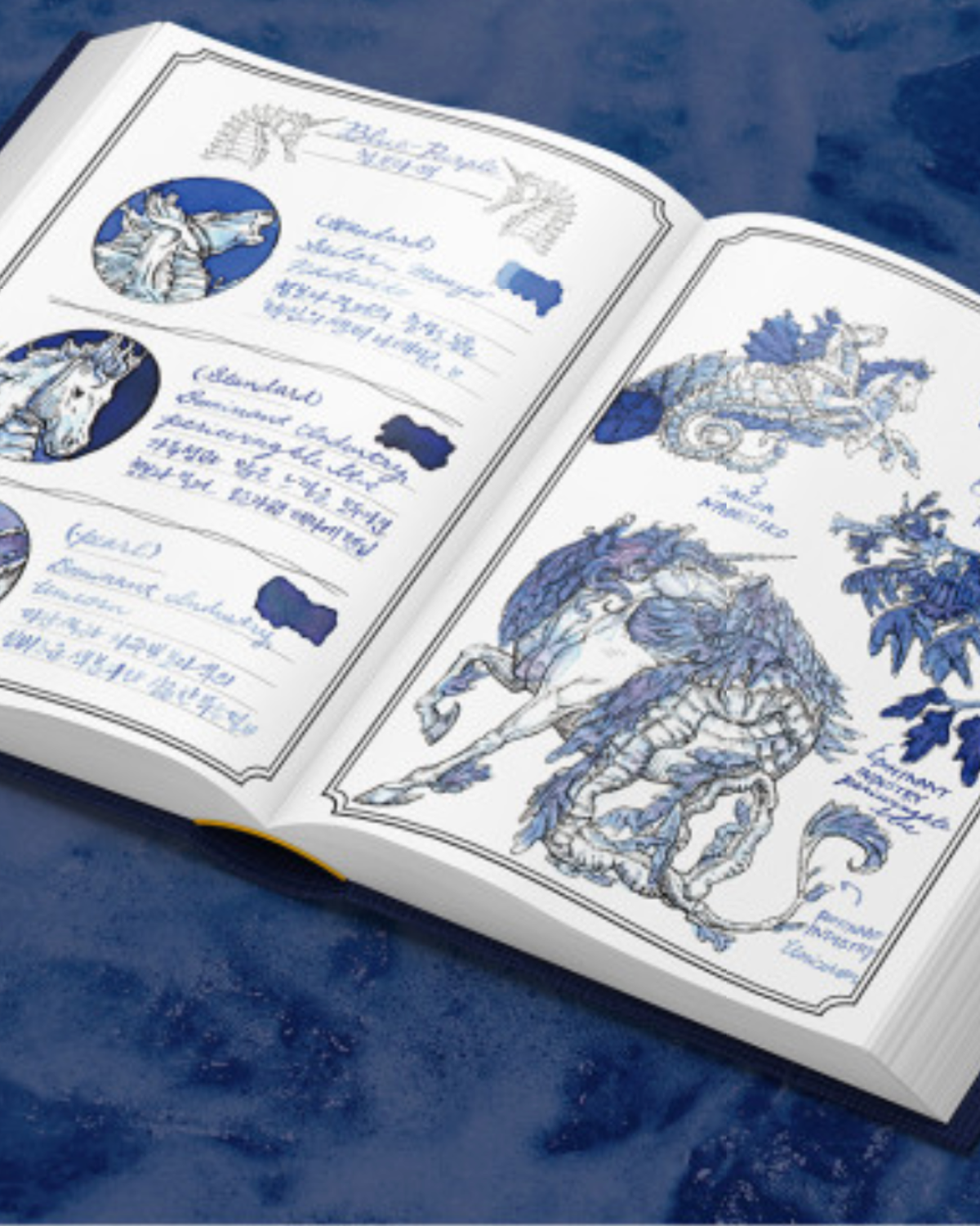Dominant Industry - A Log of Atlantis (B6) | Ink Archiving & Coloring Book