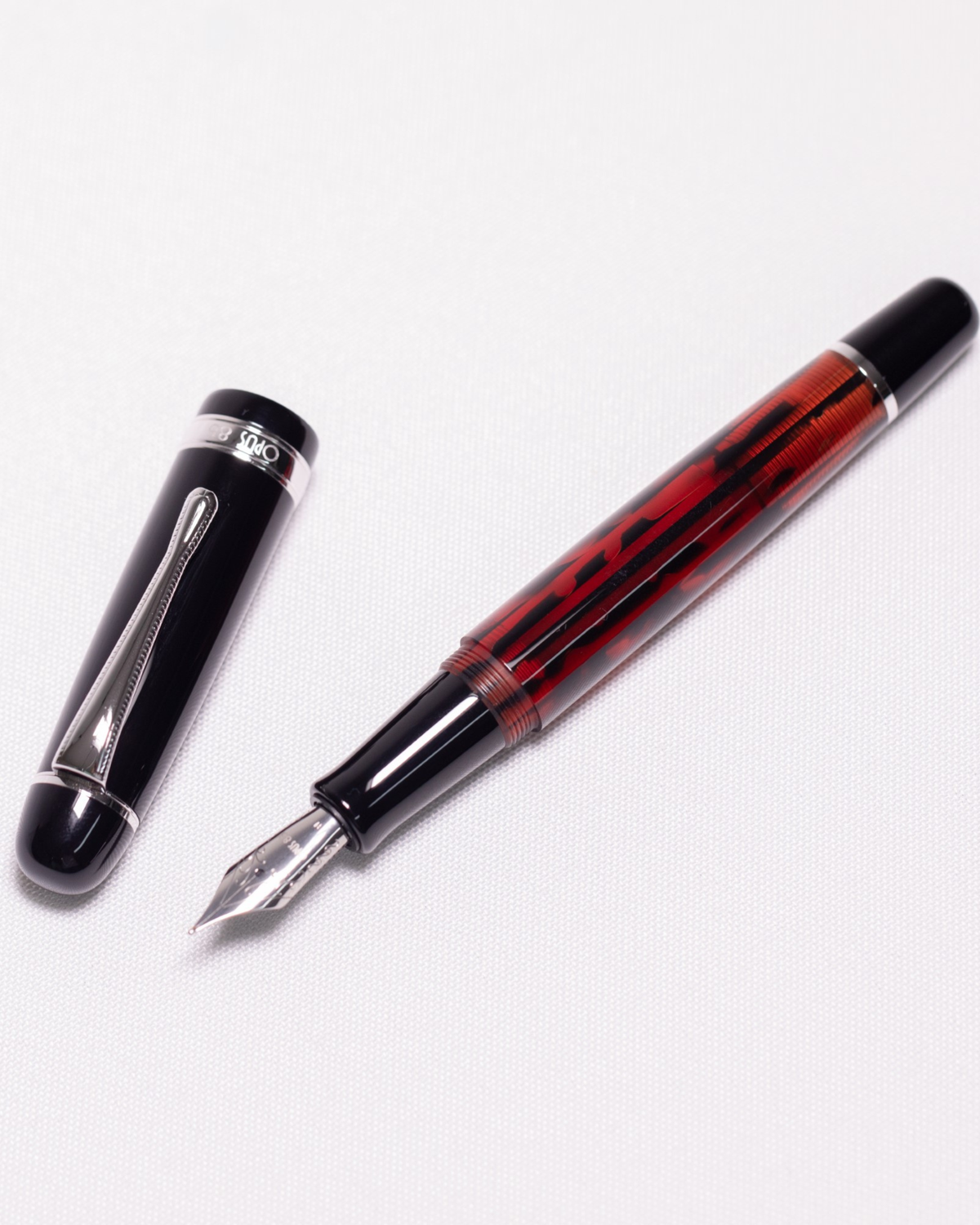 Opus 88 Classic Jazz Fountain Pen — Blue, Green, Amber, Red