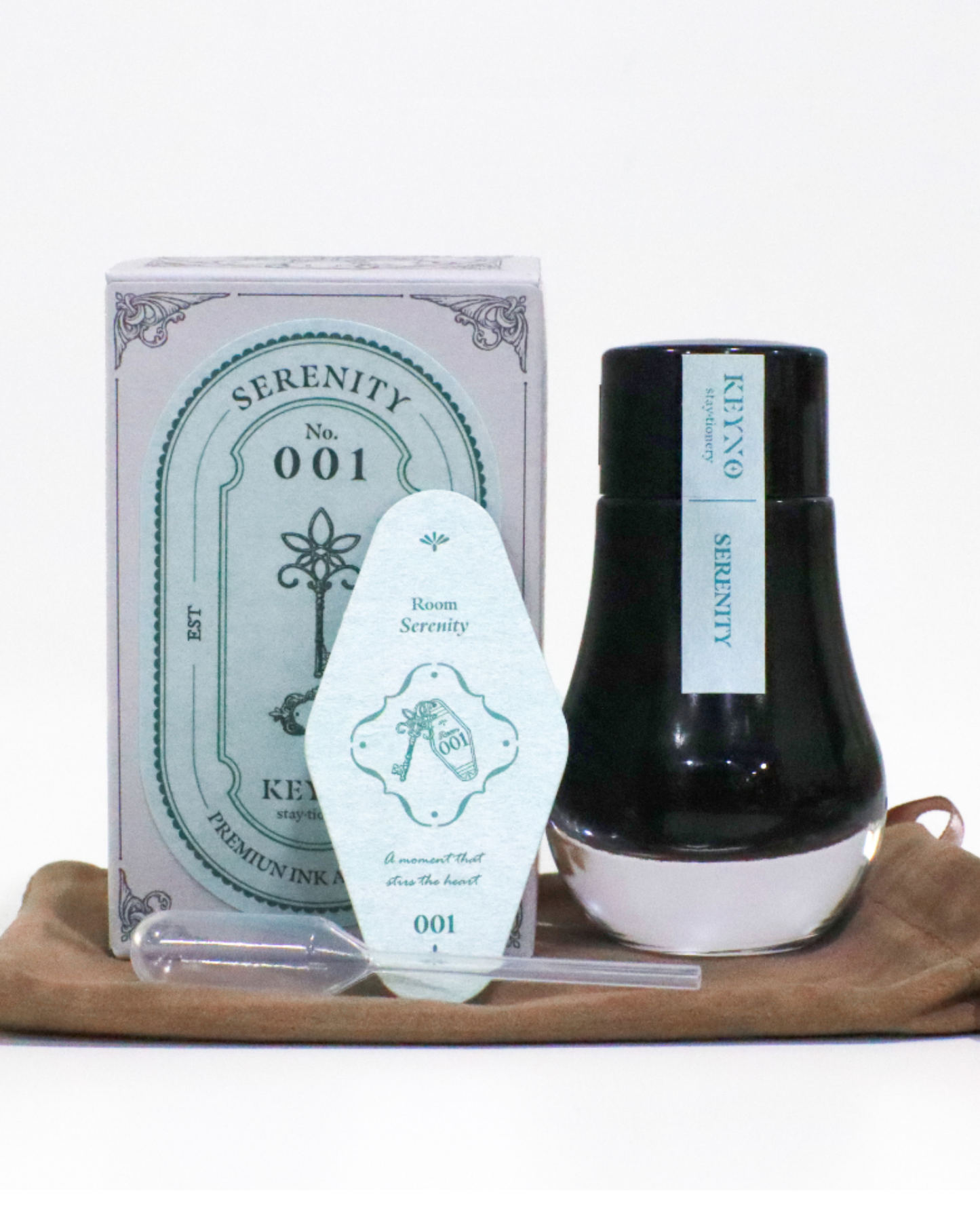 Dominant Industry Keyno Stay.tionery No. 001 Serenity – 25ml Fountain Pen Ink