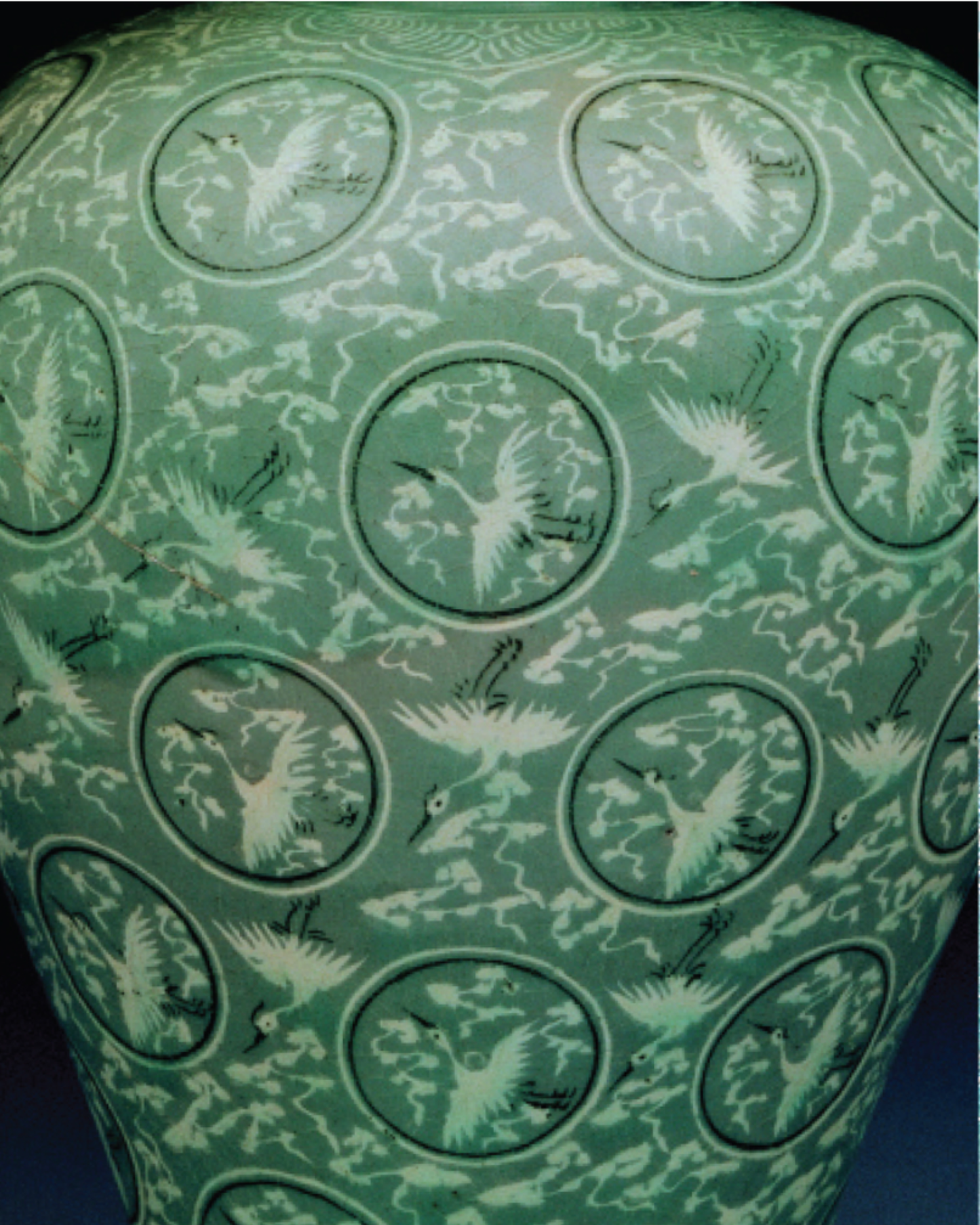 Dominant Industry Pearl 025 Goryeo Celadon — Pale Blue-Green, Silver Shimmer & Pearlescent Sheen Fountain Pen Ink (25ml)