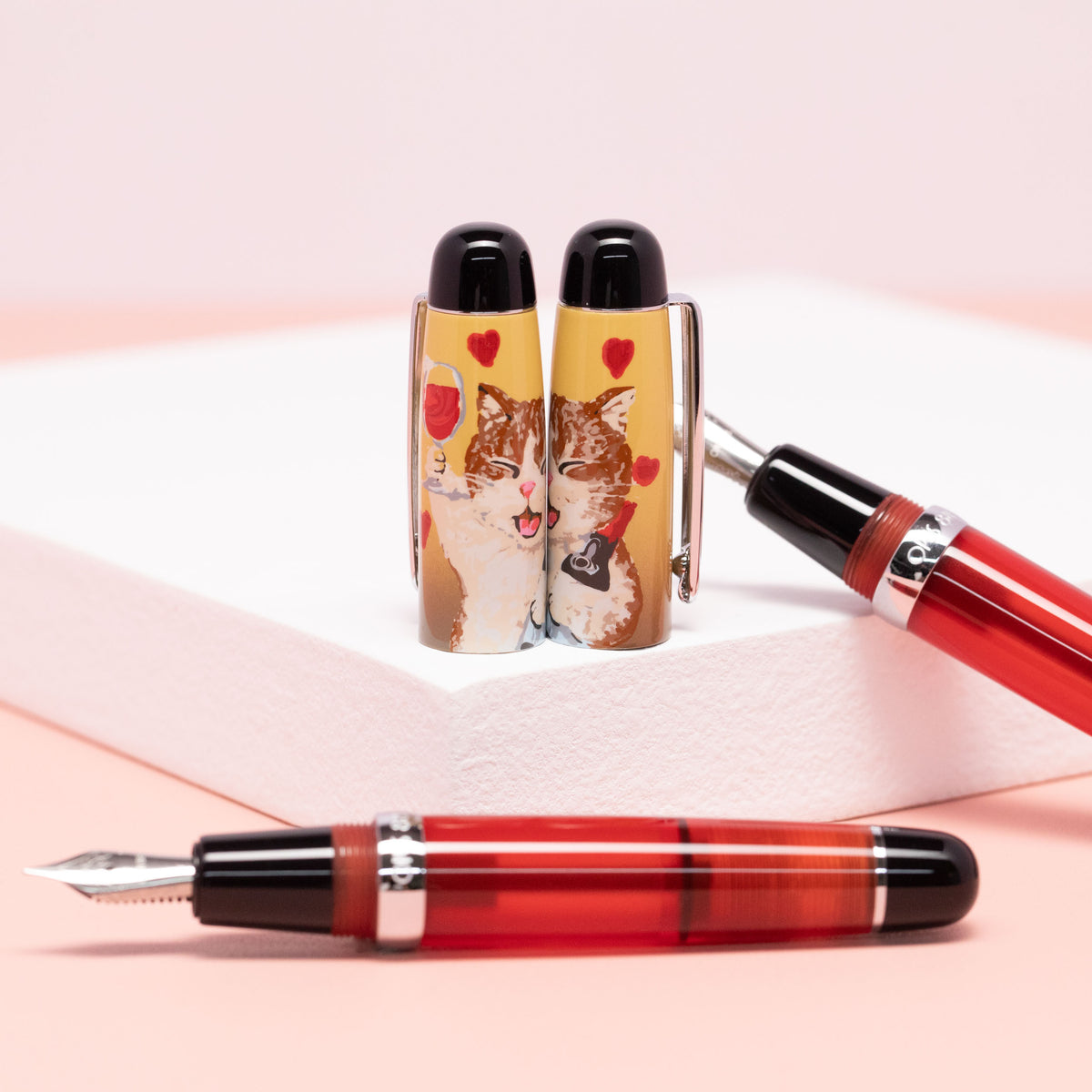 Opus 88 Mini Pocket Fountain Pen — Cheer Kitty