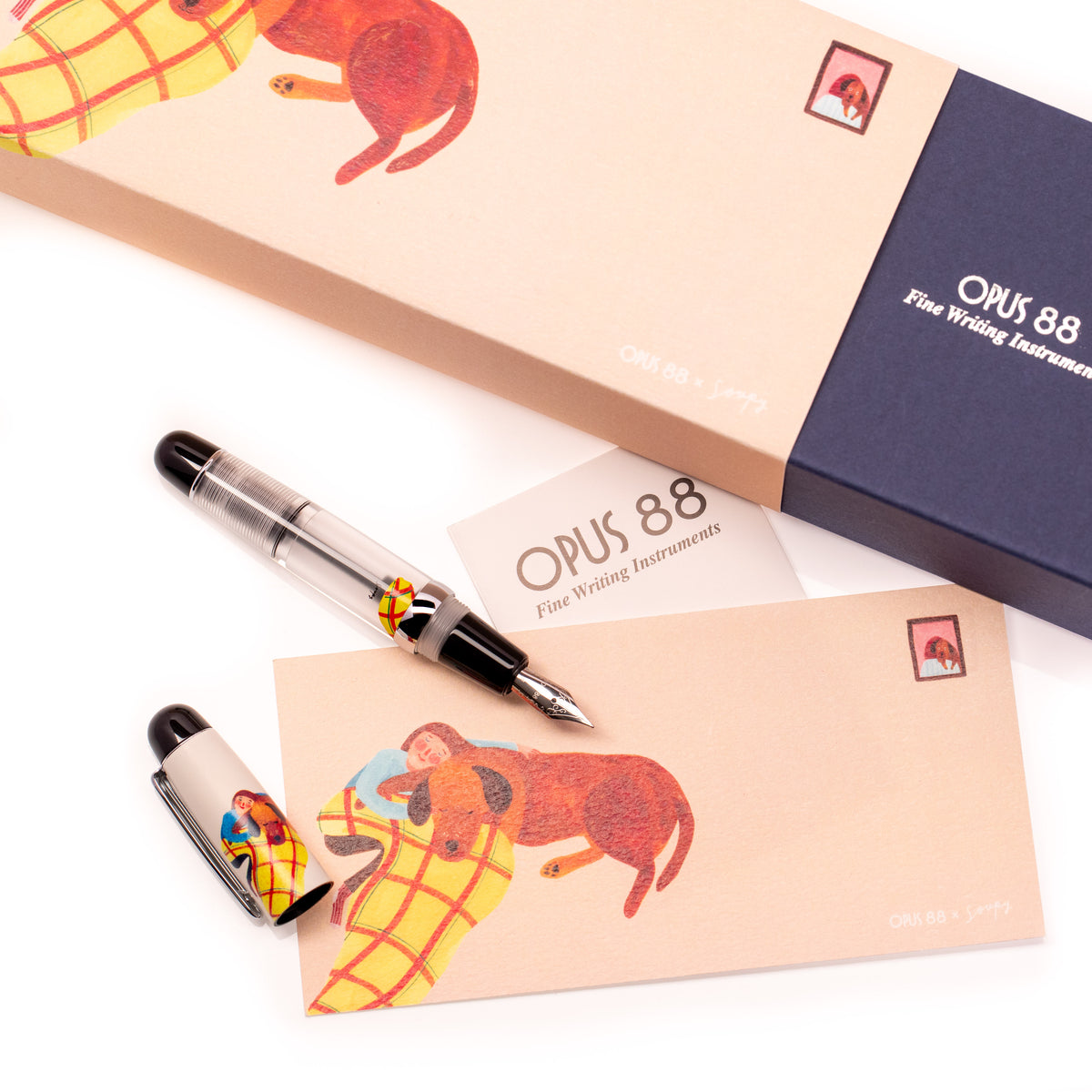 Stylo-Plume Opus 88 Mini Pocket — Hugging (x Soupy Tang)