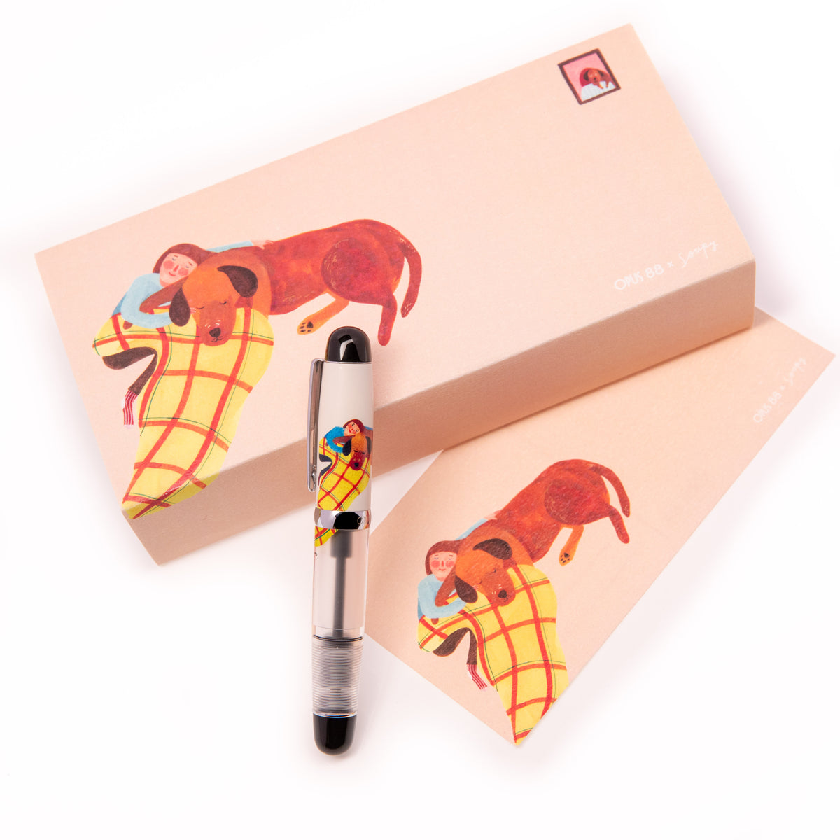 Stylo-Plume Opus 88 Mini Pocket — Hugging (x Soupy Tang)