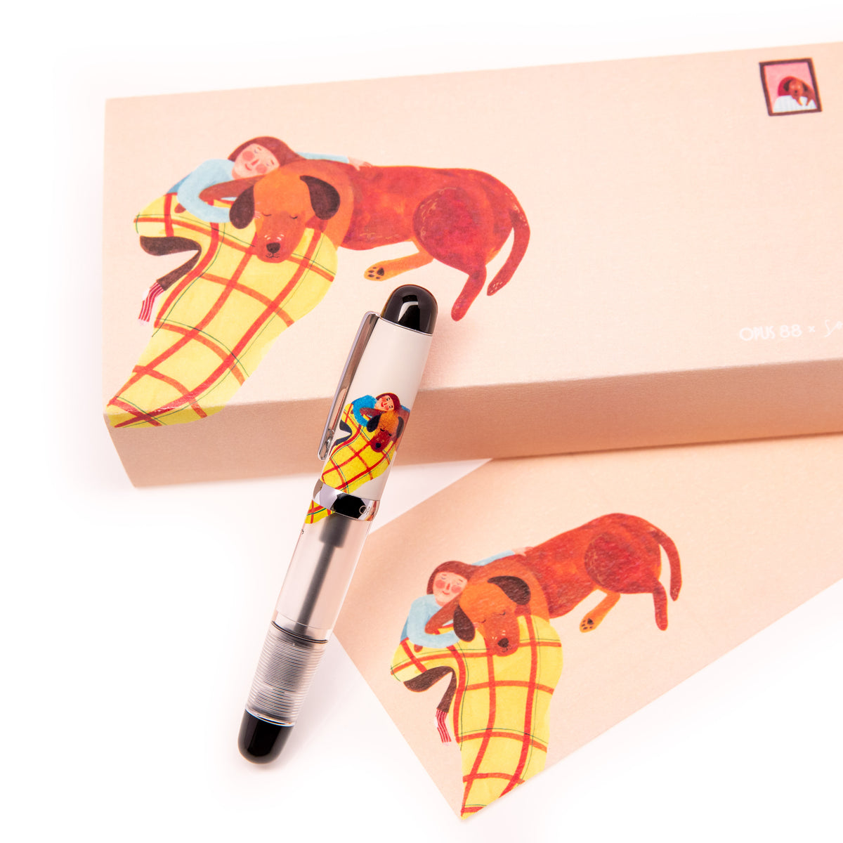 Stylo-Plume Opus 88 Mini Pocket — Hugging (x Soupy Tang)
