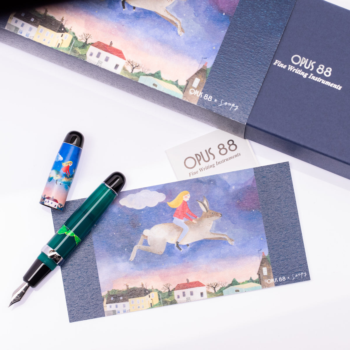 Stylo-Plume Opus 88 Mini Pocket — Flying Rabbit (x Soupy Tang)