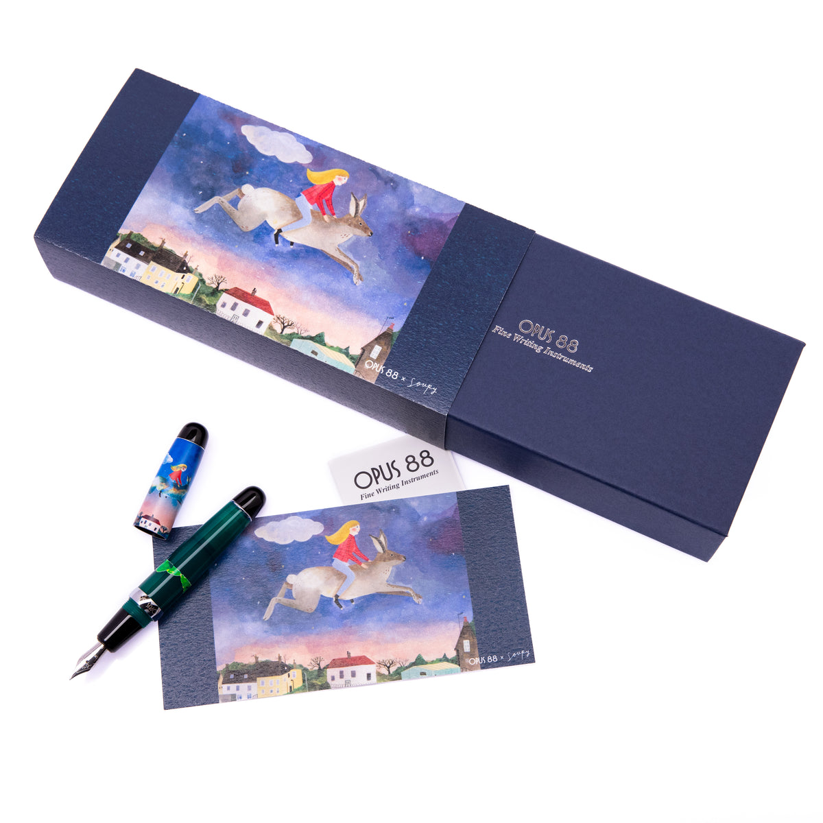 Stylo-Plume Opus 88 Mini Pocket — Flying Rabbit (x Soupy Tang)