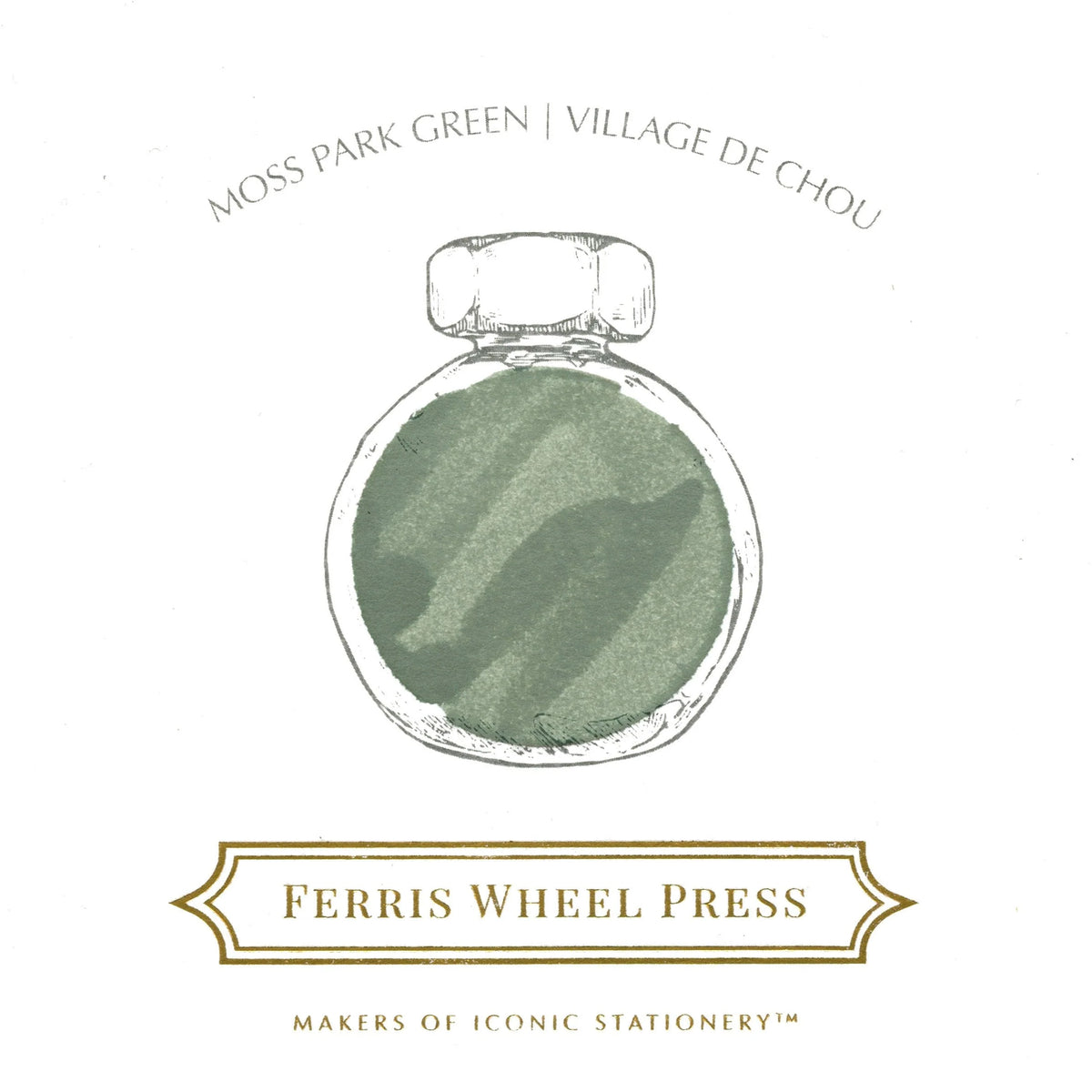 Ferris Wheel Press - Moss Park Green (38ml) | Autumn in Ontario Collection