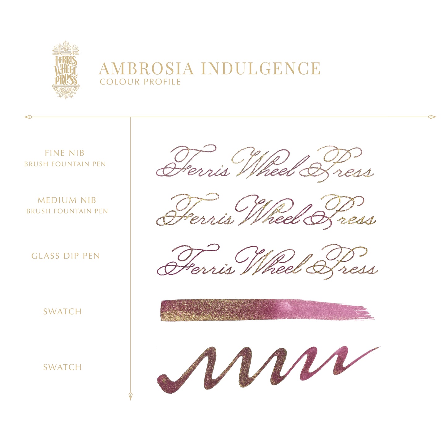 Ferris Wheel Press - Ambrosia Indulgence (10ml) | FerriTales The King Midas Collection