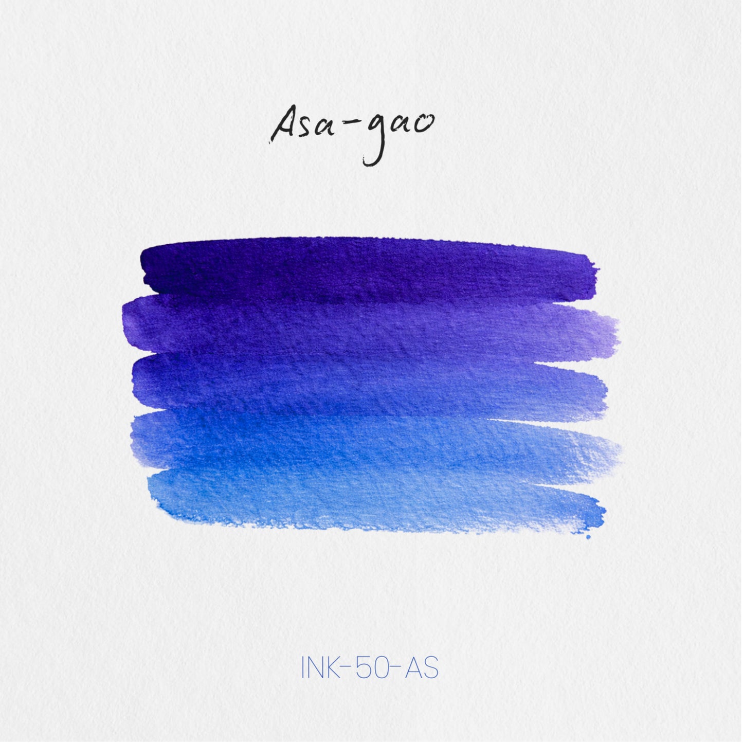 Pilot Iroshizuku Asa-gao (朝顏) — Vivid Royal Blue, Red-Copper Sheen Fountain Pen Ink (50ml)