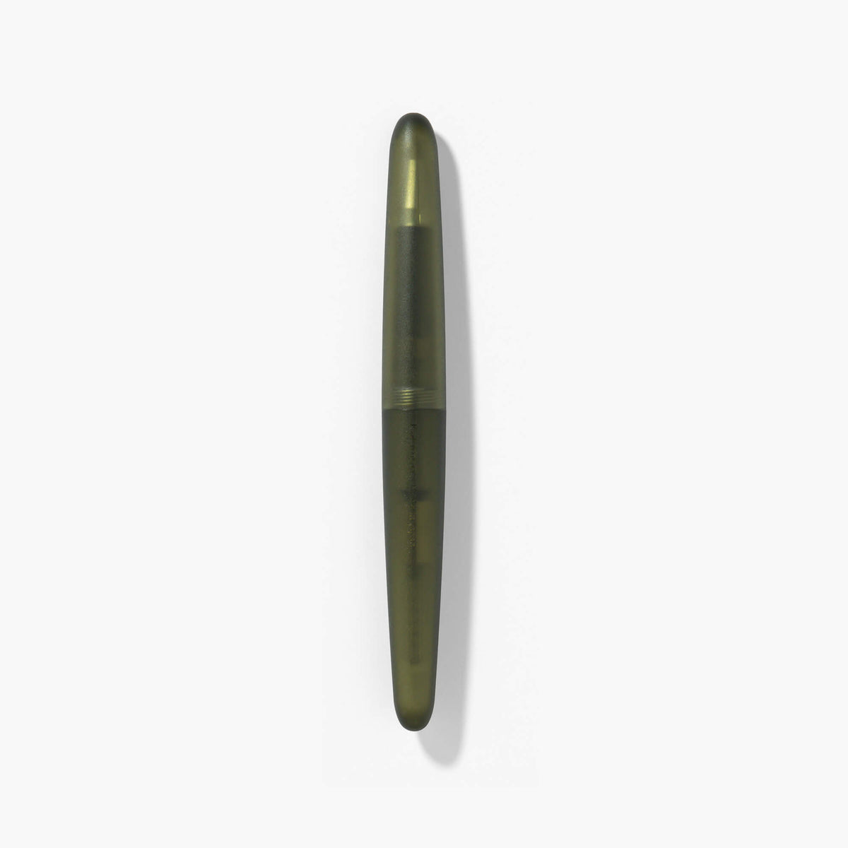 Stylo-Plume Frost Kakimori — Corps Translucide Dépoli à Plume F/M Interchangeable, Fabriqué au Japon