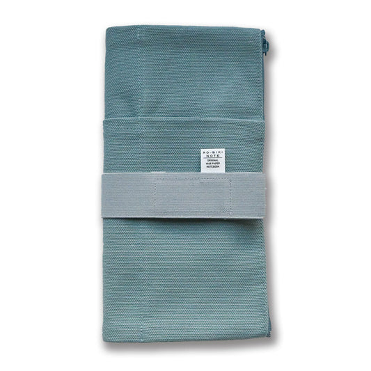 Yamamoto Paper RO-BIKI NOTE - Canvas Cover Vintage Blue (GA008) | Accessory