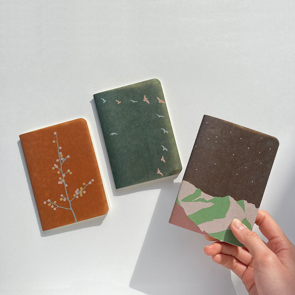 Yamamoto Paper RO-BIKI NOTE - Flying Birds (GA082) | Shape Series