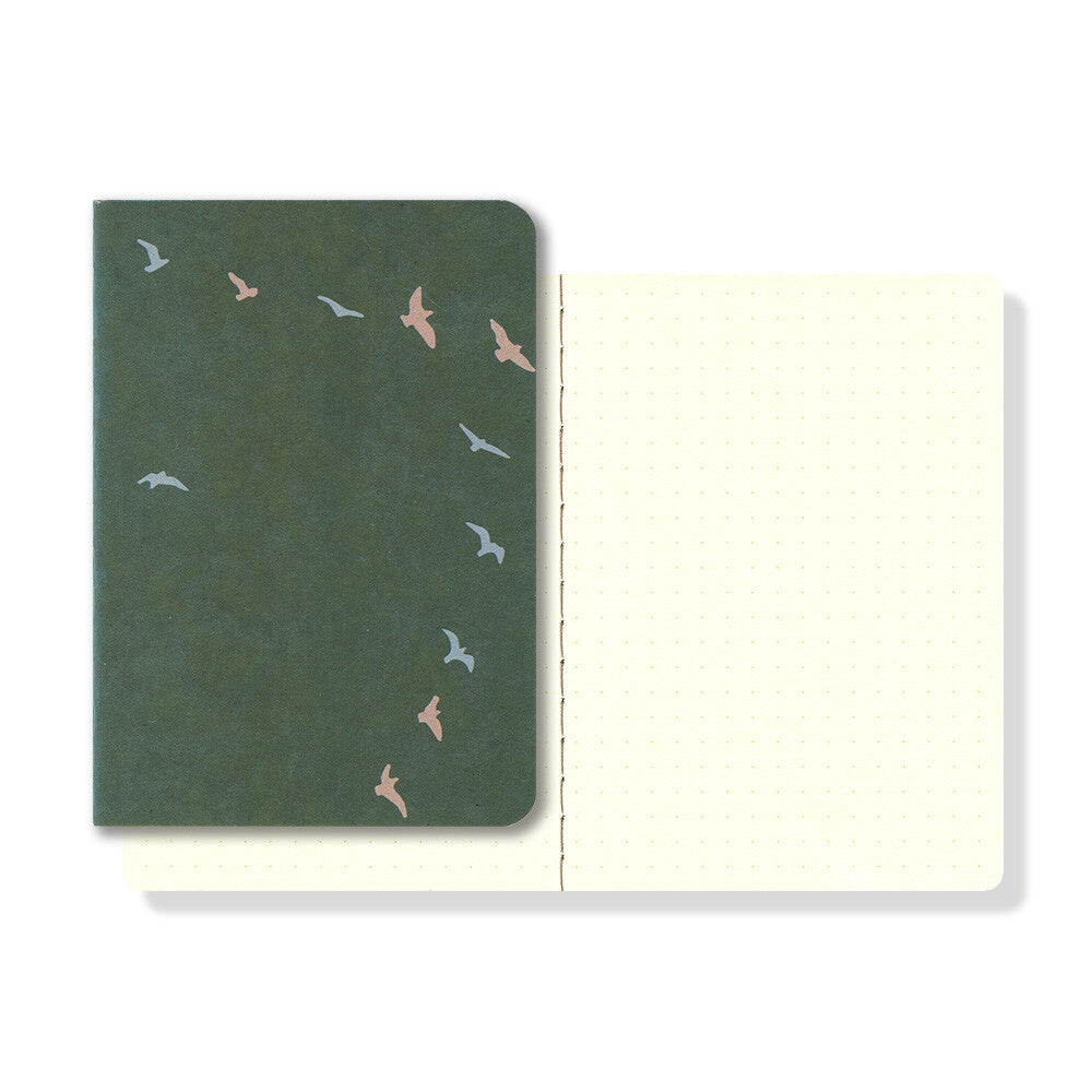 Yamamoto Paper RO-BIKI NOTE - Flying Birds (GA082) | Shape Series