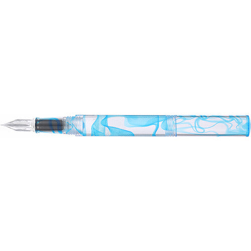 Teranishi Guitar Glass Dip Pen Aurora Borealis