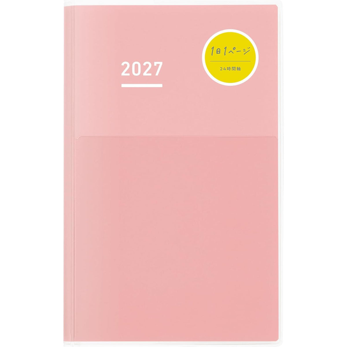 Agenda Kokuyo Jibun Techo DAYs 2027 — A5 Slim, Rose