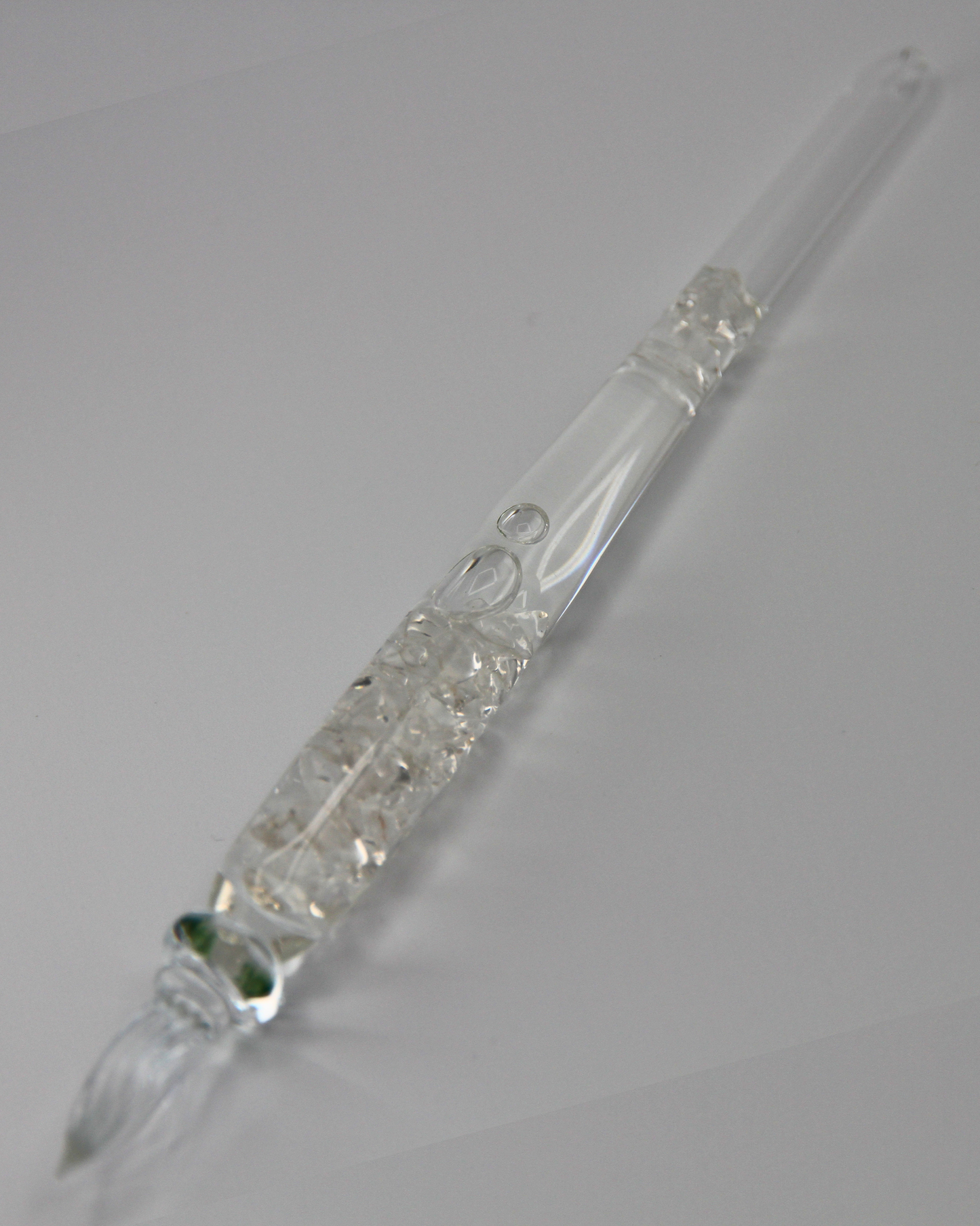 Matsubokkuri - Storm Glass+ Crystal | Glass Pen