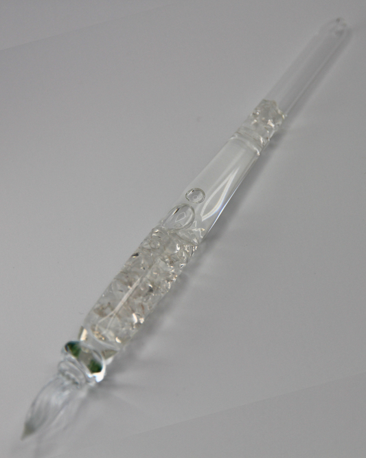 Matsubokkuri - Storm Glass+ Cristal | Stylo en verre