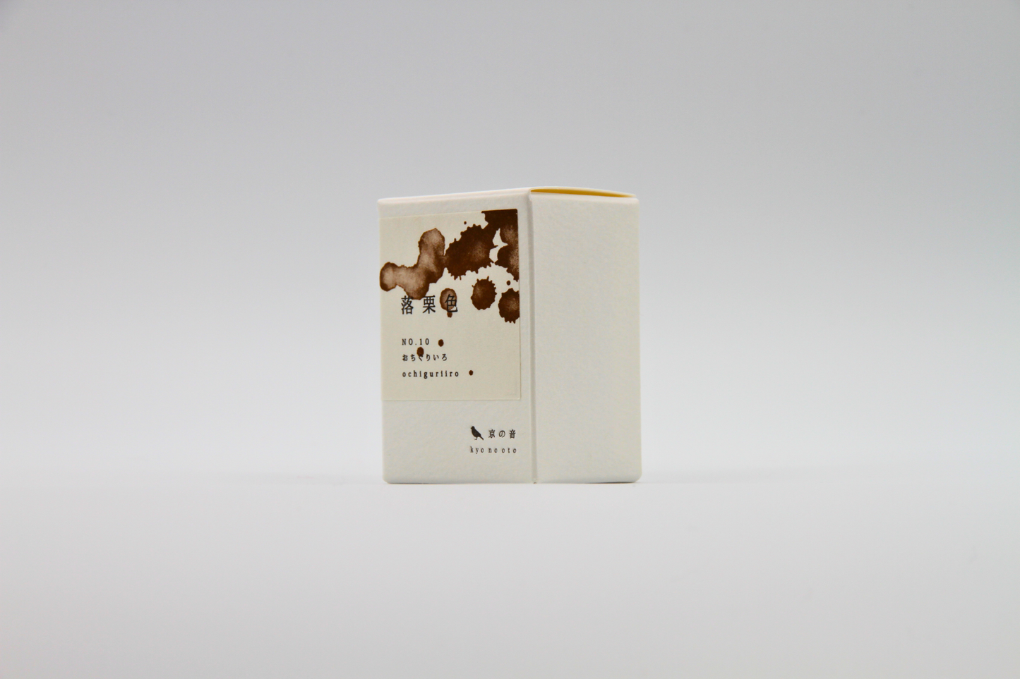 TAG Stationery Kyo No Oto Ochiguriiro (落栗色) — Warm Chestnut-Brown with Expressive Shading Fountain Pen Ink (40ml)