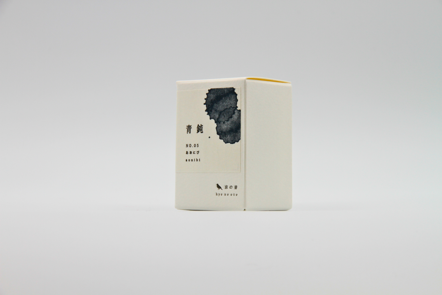 TAG Stationery Kyo No Oto Aonibi (あをにび) — Muted Grey-Blue with Elegant Shading Fountain Pen Ink (40ml)