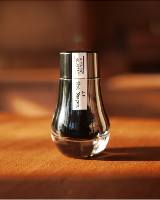 Dominant Industry Standard 114 Averse (Downpour) — Encre Stylo Plume Gris Violet Fumé, Nuançage Moyen (25ml)