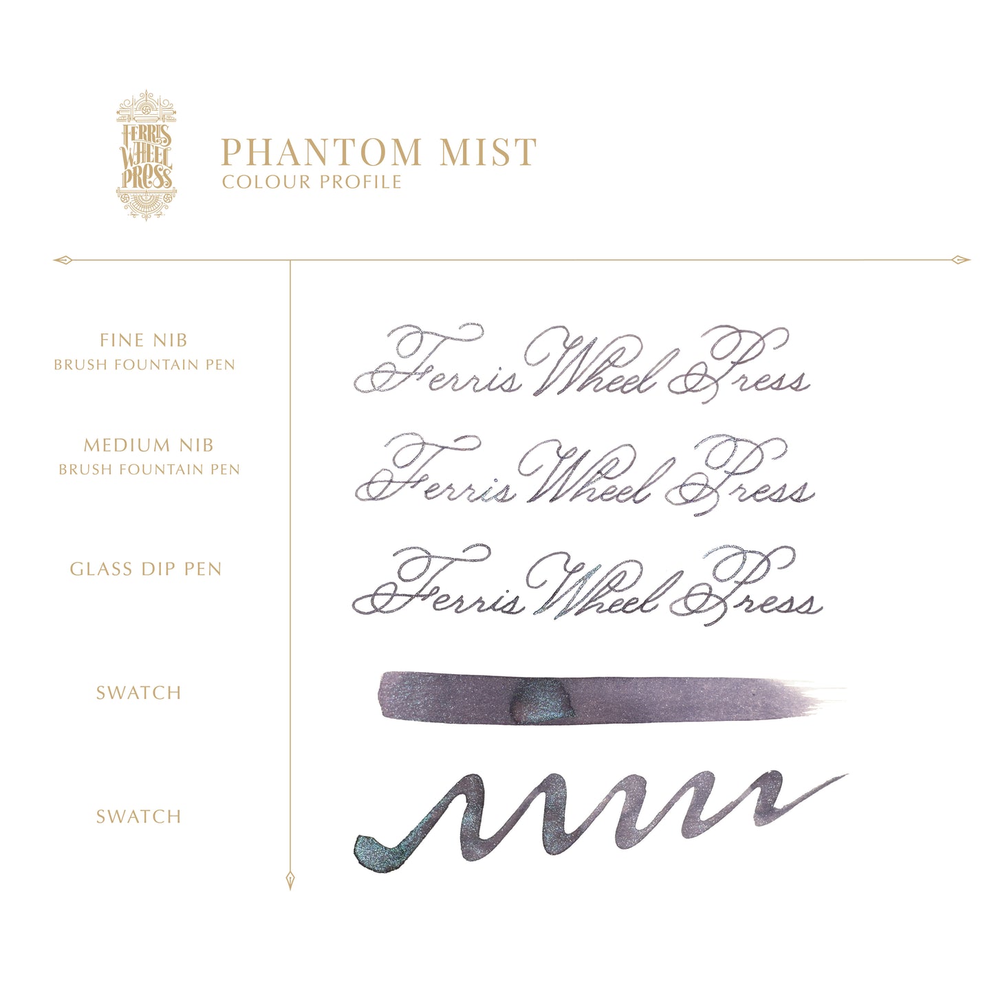Ferris Wheel Press - Brume Fantôme / Phantom Mist (10 ml) | Collection FerriTales Bestiary