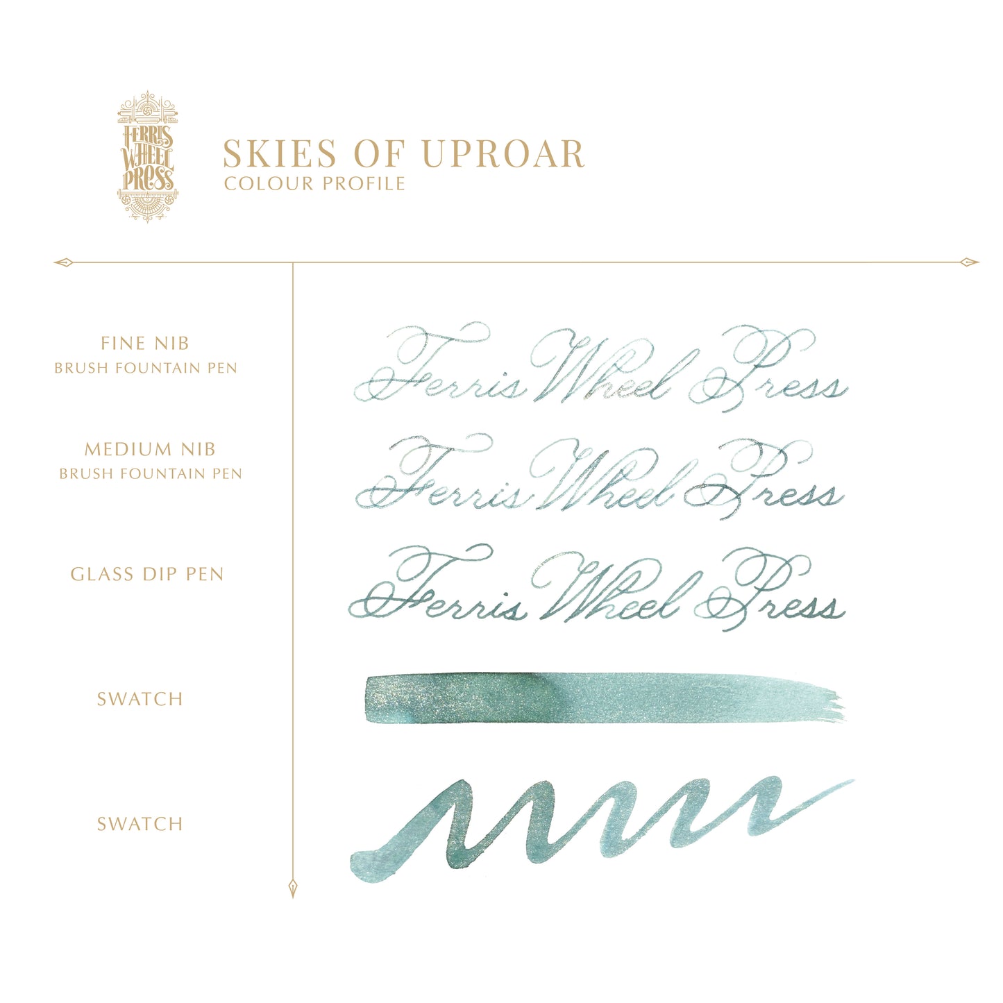 Ferris Wheel Press - Cieux de Vacarme / Skies of Uproar (10ml) | Collection FerriTales Bestiary
