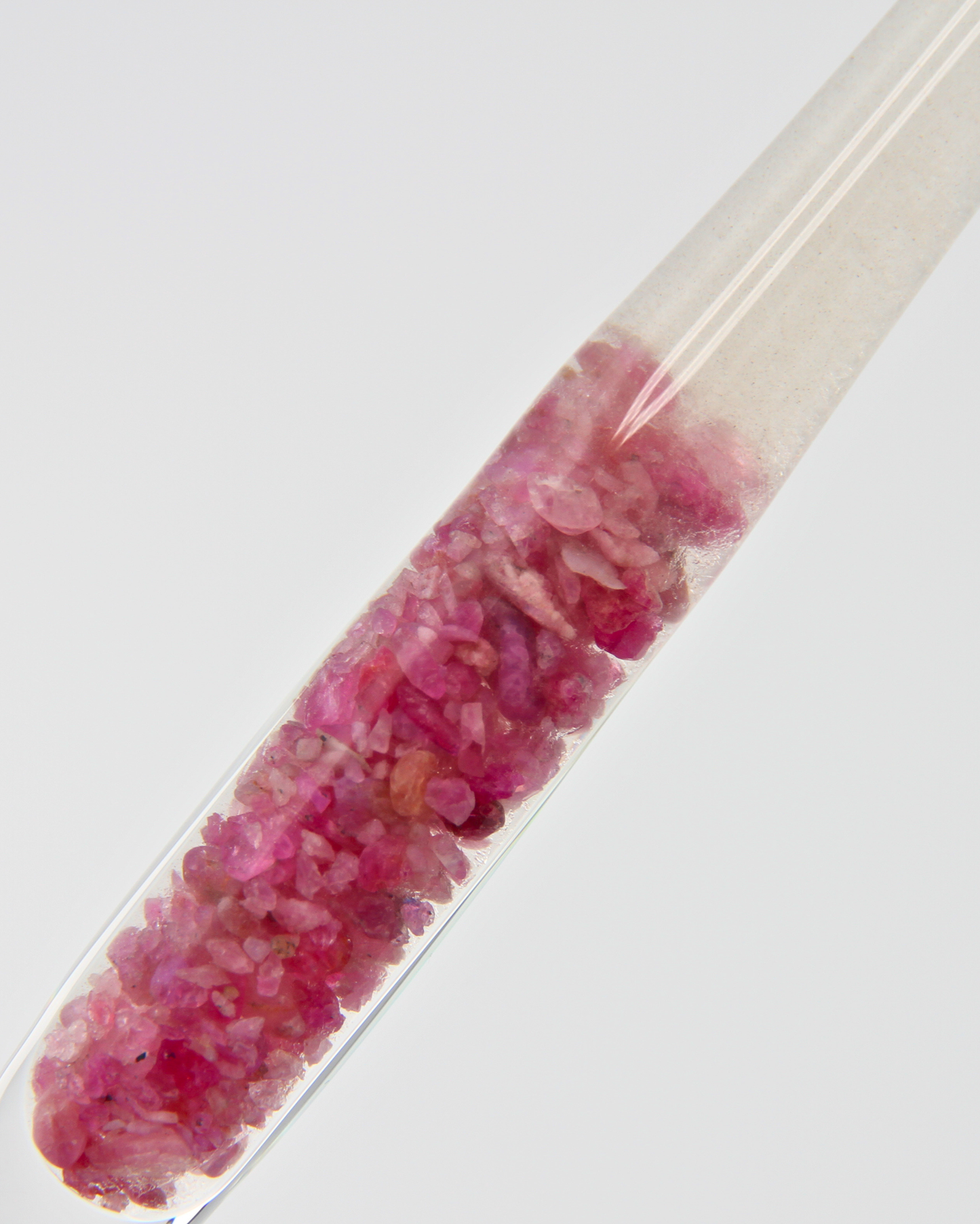 Matsubokkuri - Storm Glass+ Ruby | Glass Pen