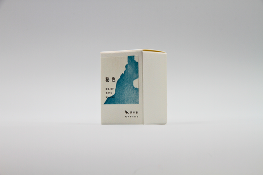 TAG Stationery Kyo No Oto Hisoku (秘色) — Misty Celadon Blue-Green with Expressive Shading Fountain Pen Ink (40ml)