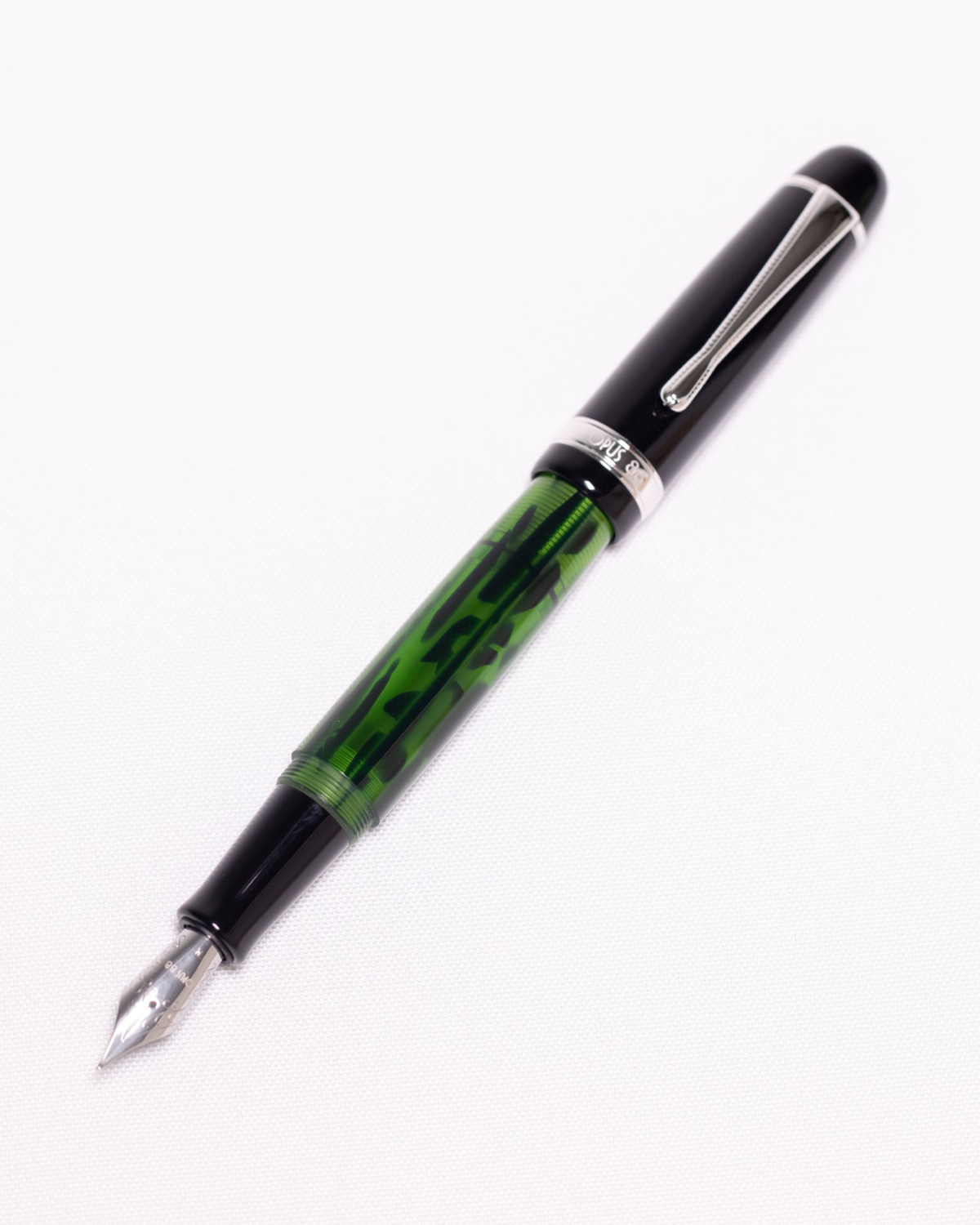 Opus 88 Classic Jazz Fountain Pen — Blue, Green, Amber, Red