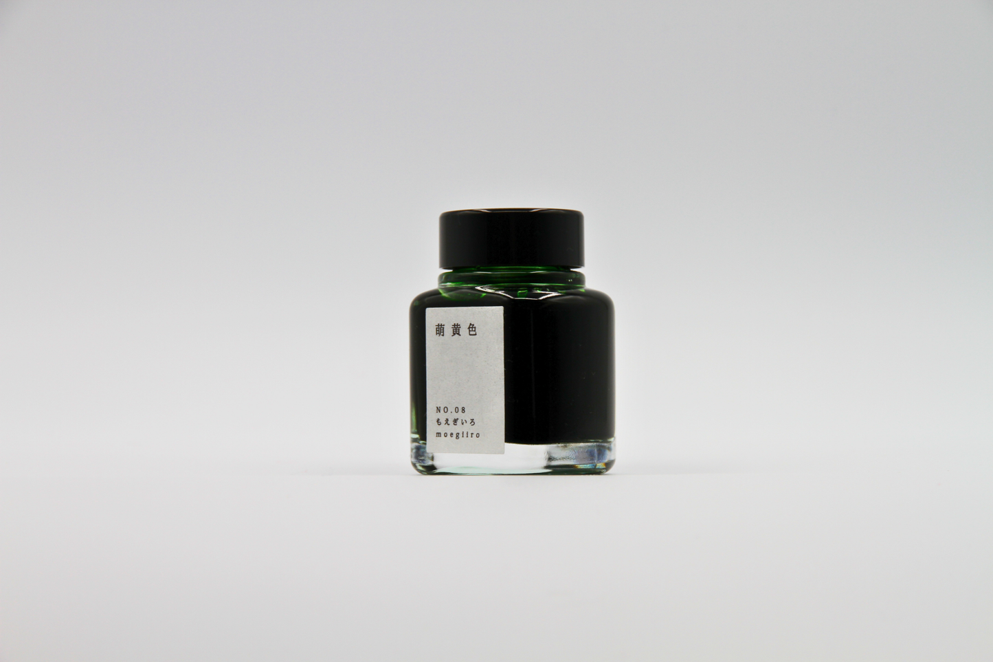 TAG Stationery Kyo No Oto Moegiiro (萌黄色) — Bright Spring Green with Elegant Shading Fountain Pen Ink (40ml)
