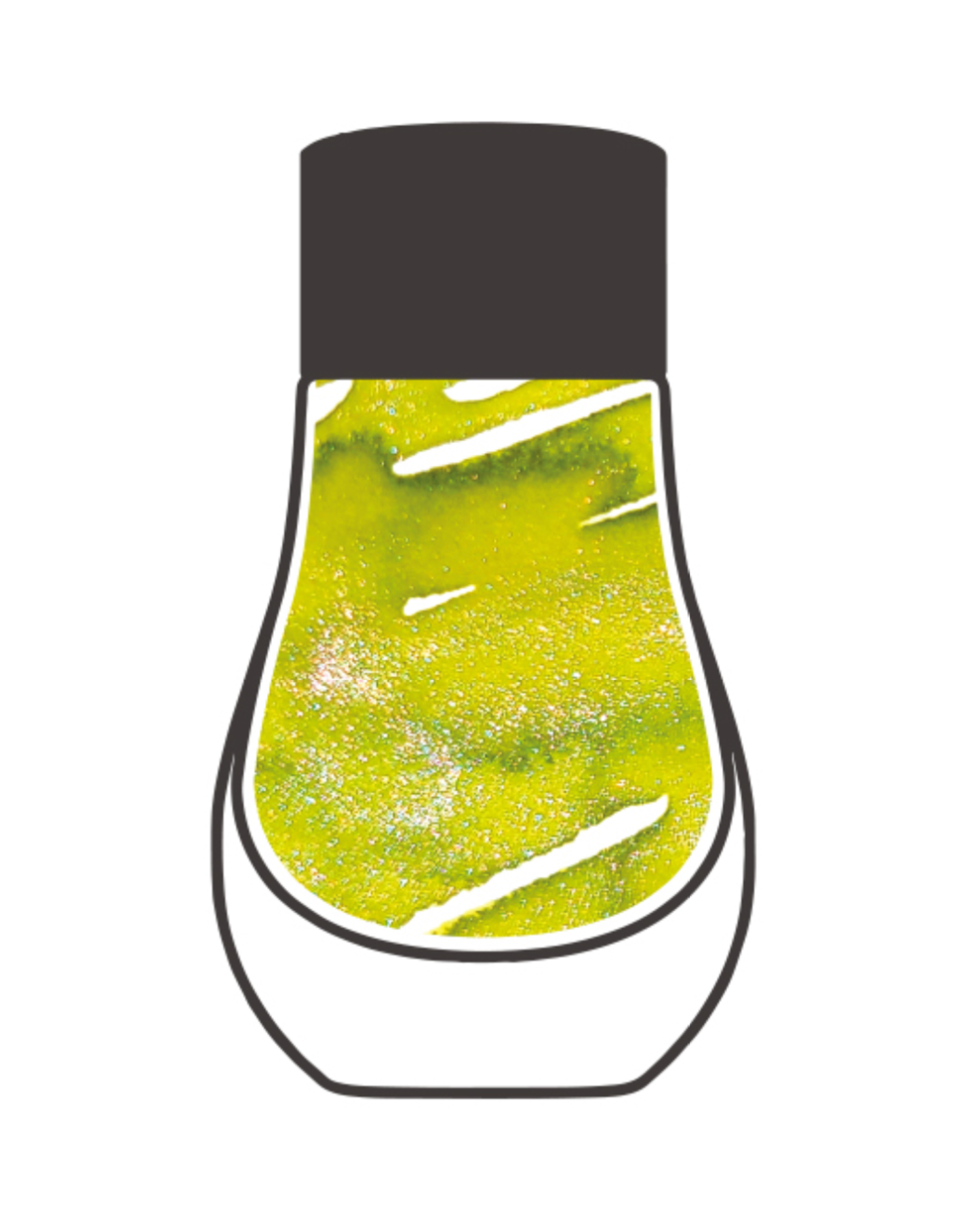 Dominant Industry Pearl 016 Spring Fields – 25ml Fountain Pen Ink (Shimmer)