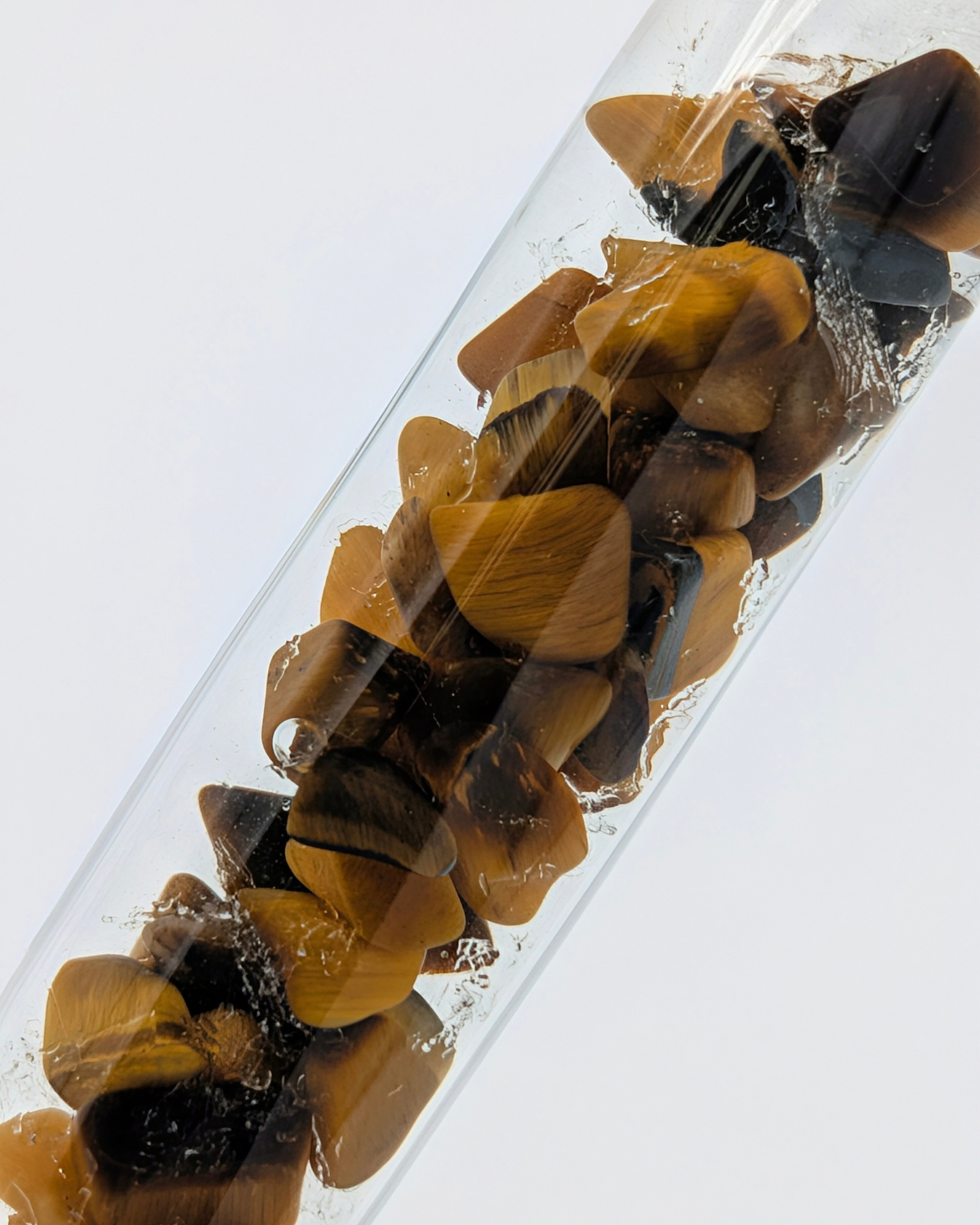 Matsubokkuri - Storm Glass+ Tiger's Eye | Glass Pen