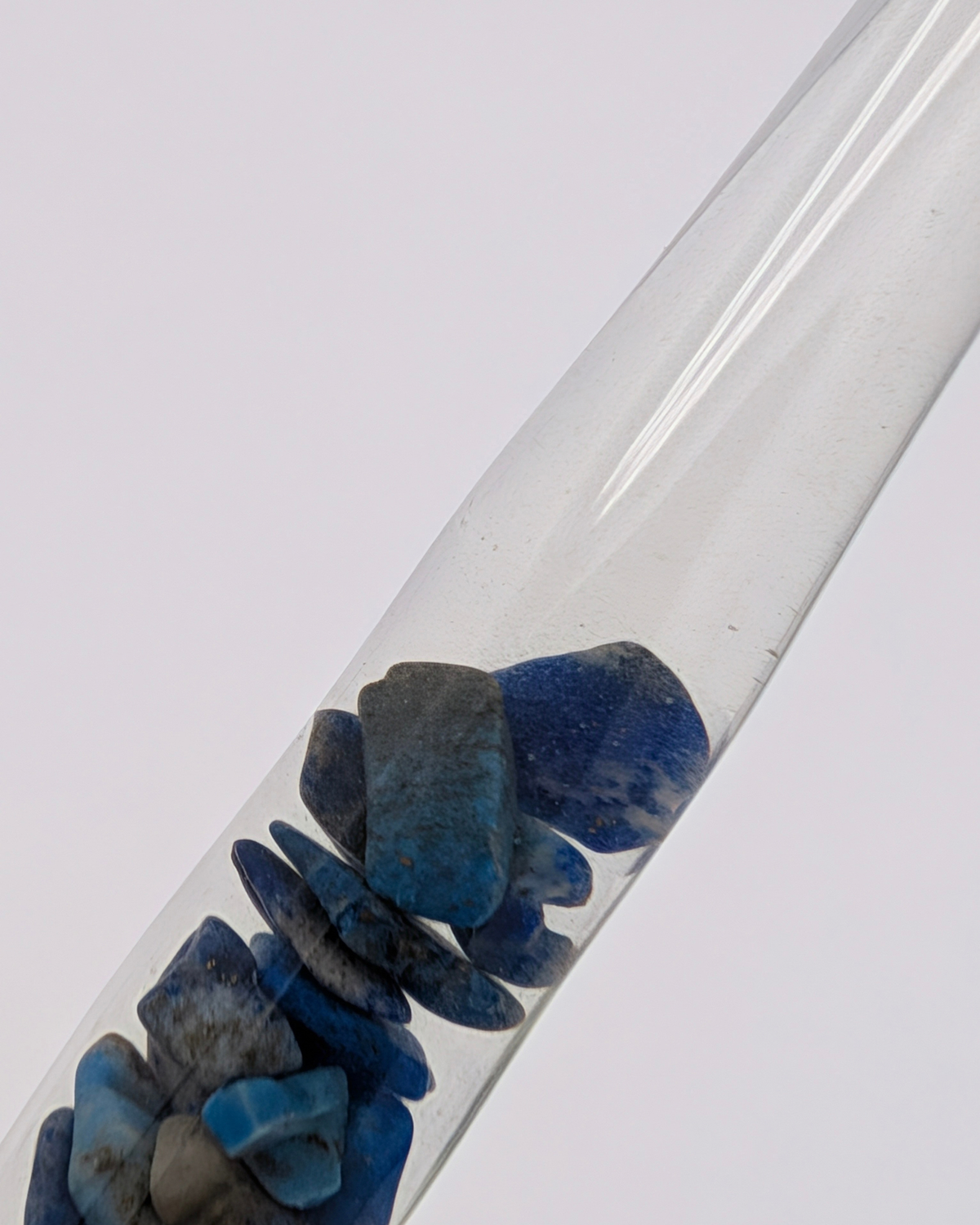 Matsubokkuri - Storm Glass+ Lapis Lazuli | Glass Pen
