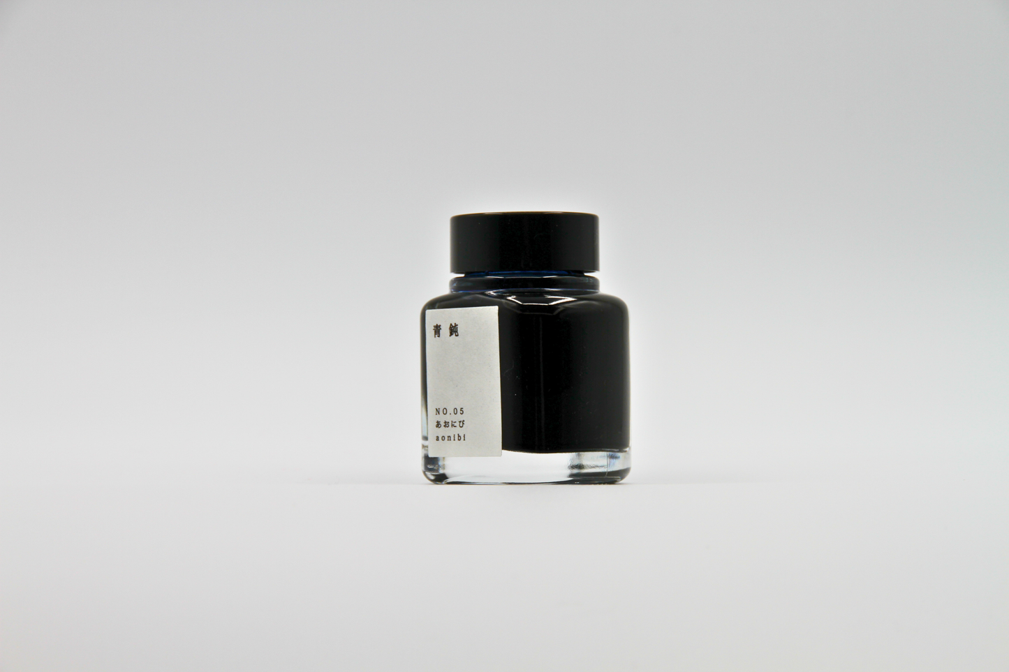 TAG Stationery Kyo No Oto Aonibi (あをにび) — Muted Grey-Blue with Elegant Shading Fountain Pen Ink (40ml)
