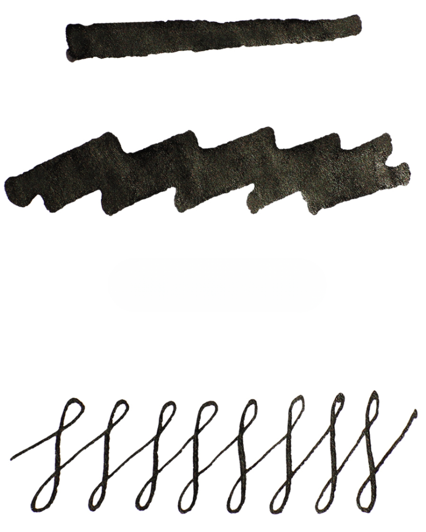 Dominant Industry Standard 100 Noir de base (Base Black) — Encre Stylo Plume Noir Profond, Reflet Noir (25ml)