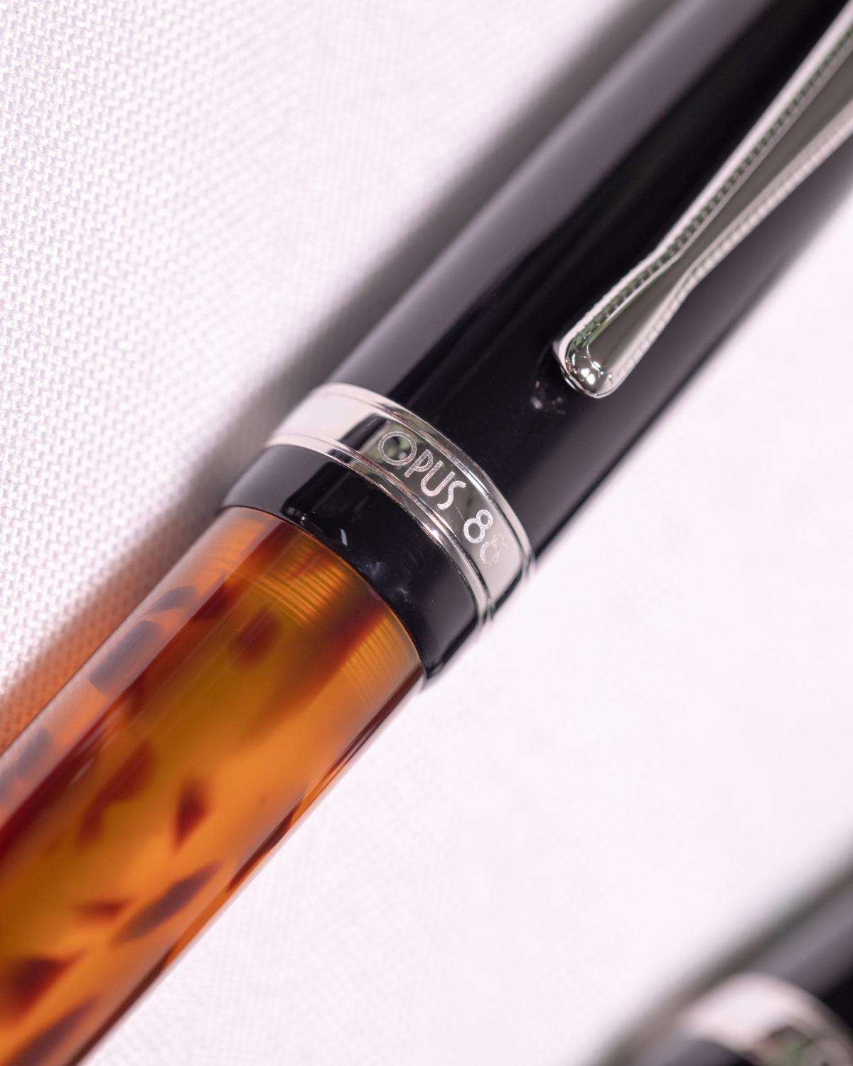 Opus 88 Classic Jazz Fountain Pen — Blue, Green, Amber, Red