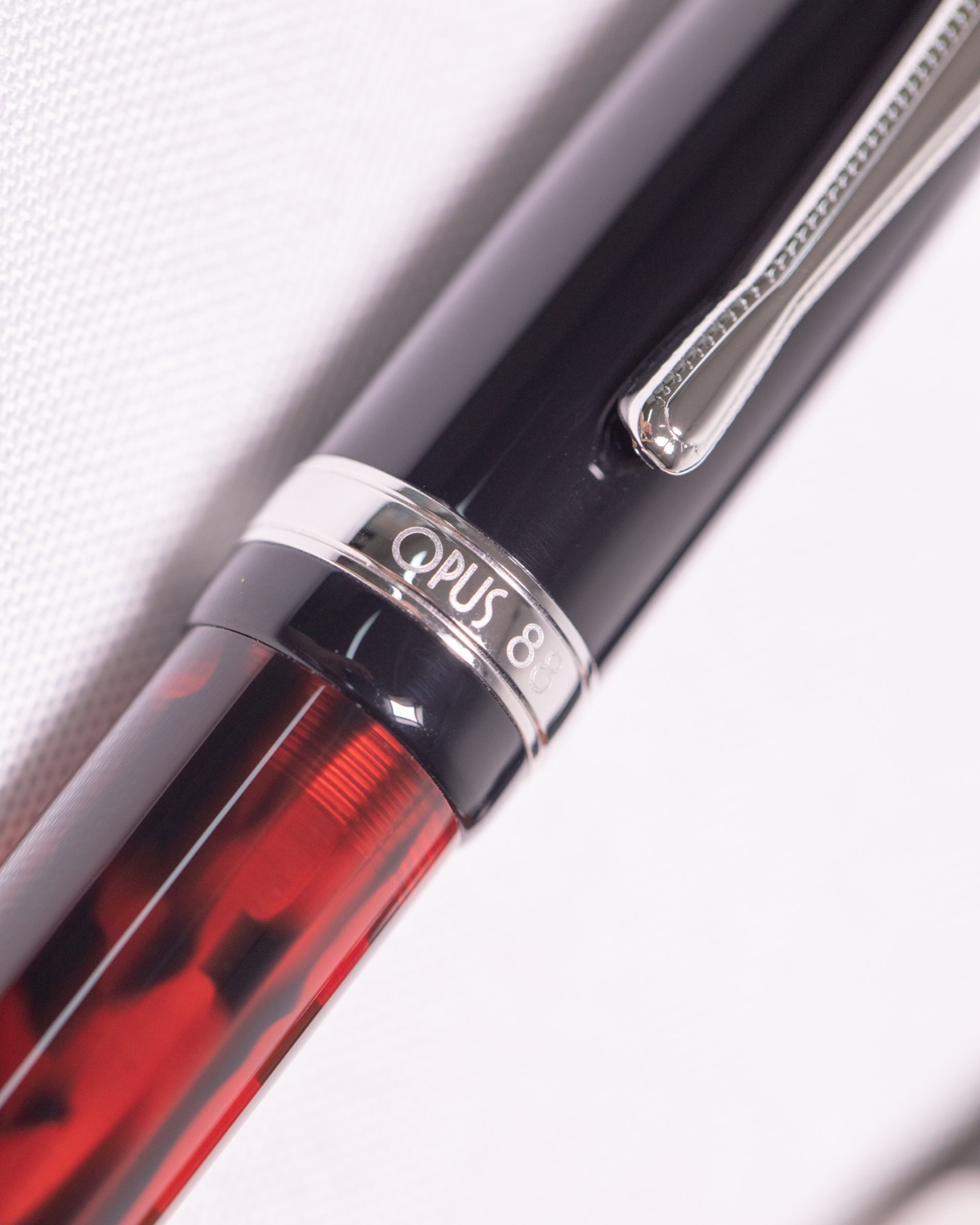 Opus 88 Classic Jazz Fountain Pen — Blue, Green, Amber, Red
