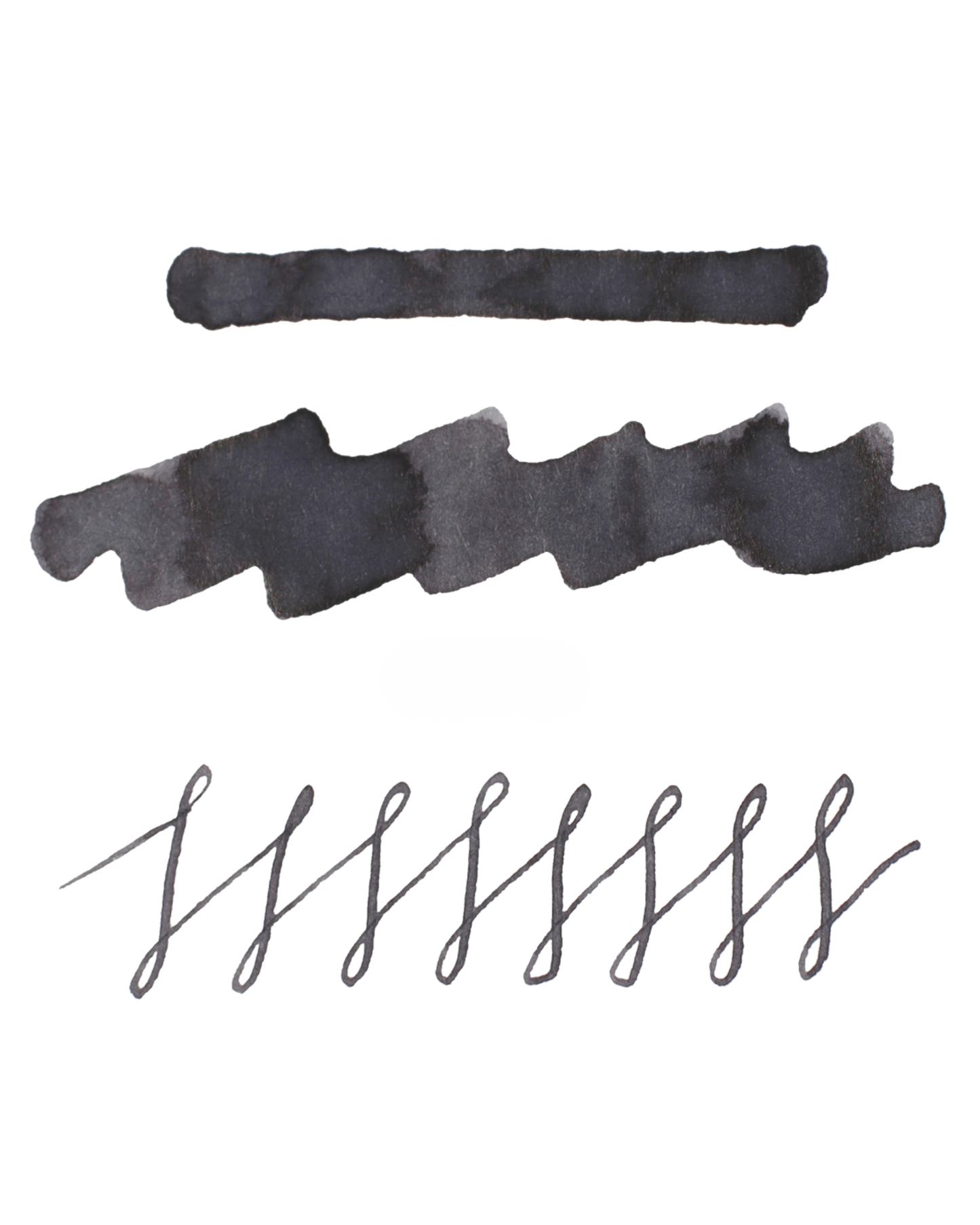 Dominant Industry Standard 114 Downpour — Smoky Grey-Violet, Medium Shading Fountain Pen Ink (25ml)