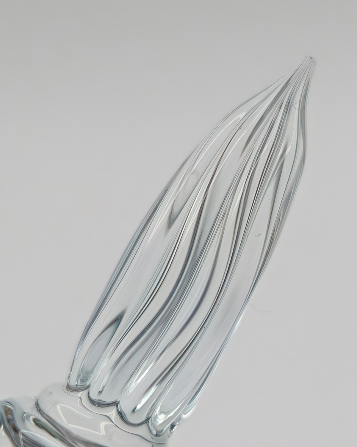 Matsubokkuri - Storm Glass+ Amethyst | Glass Pen