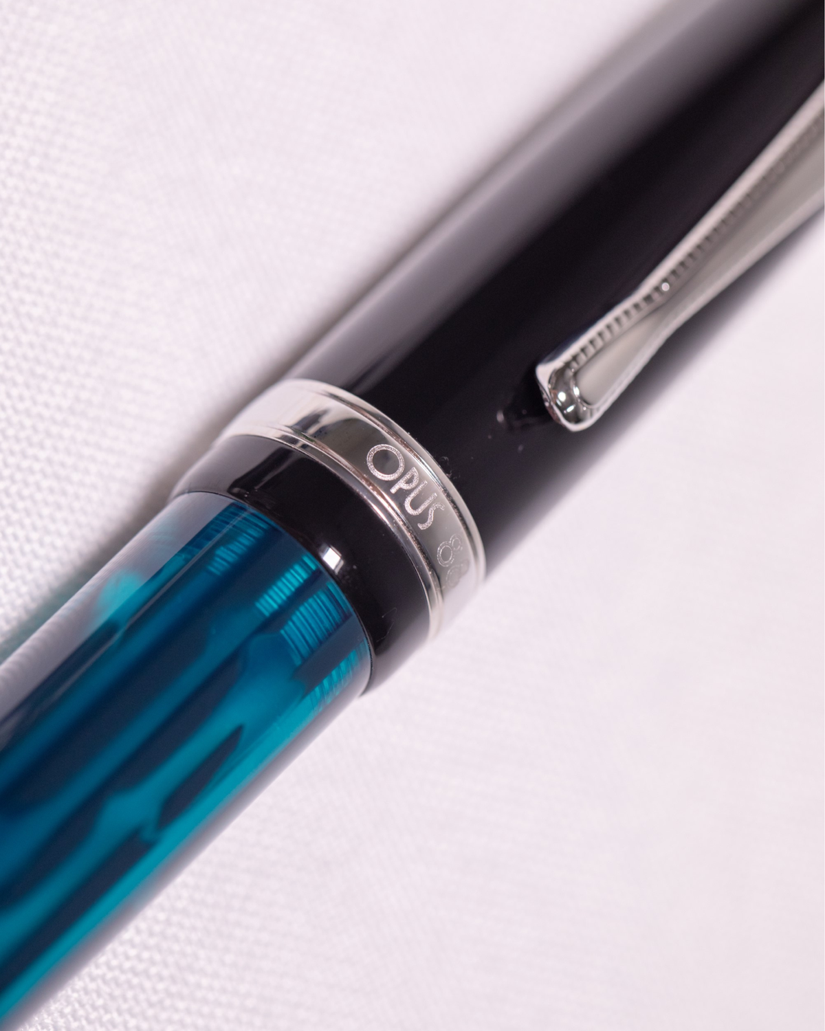Opus 88 Classic Jazz Fountain Pen — Blue, Green, Amber, Red