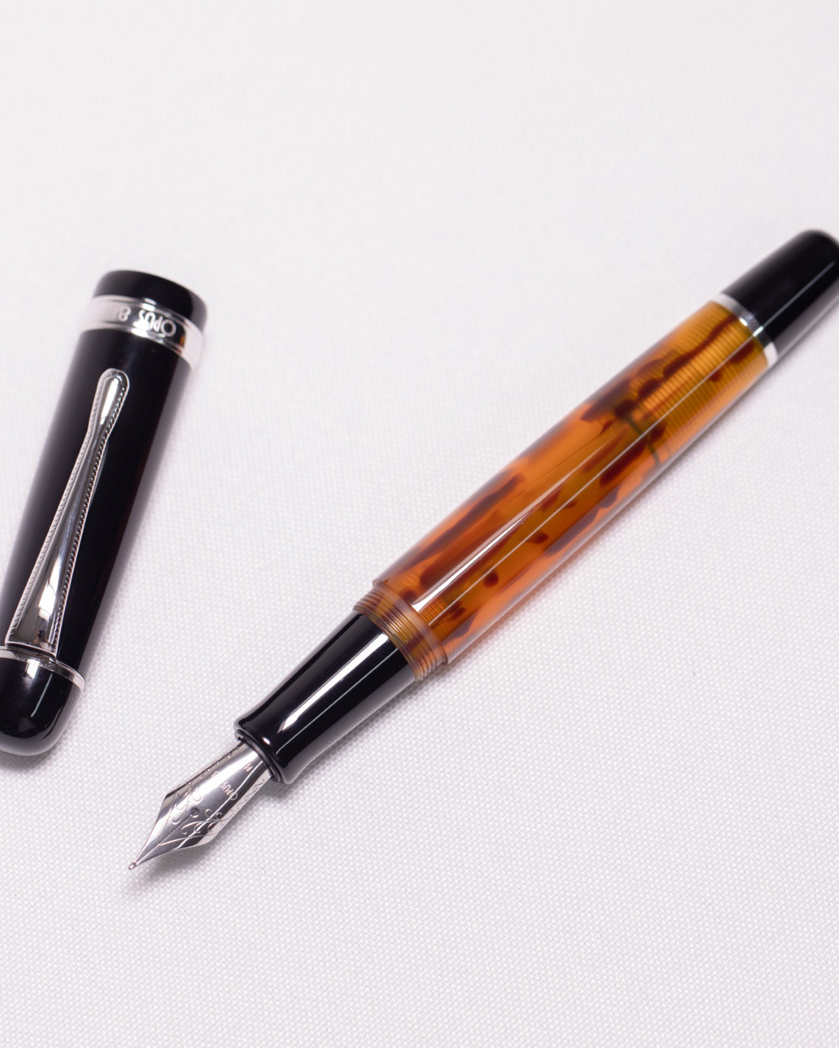 Opus 88 Classic Jazz Fountain Pen — Blue, Green, Amber, Red