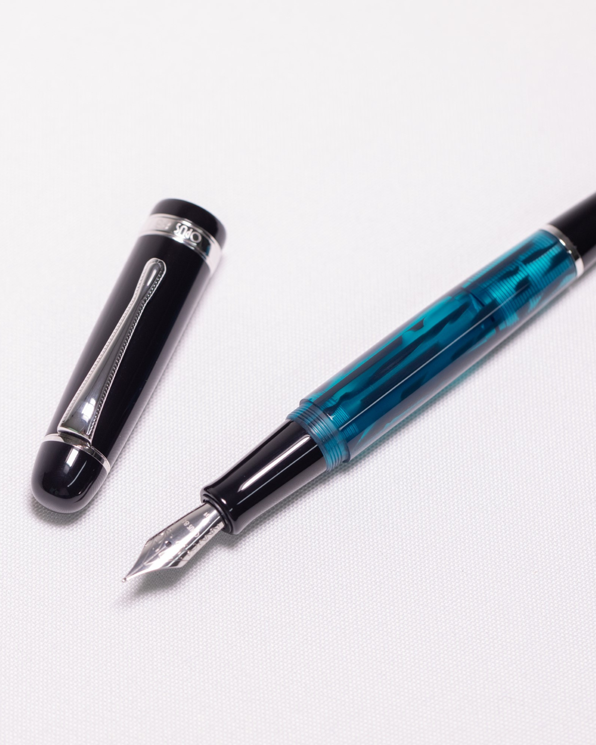 Opus 88 Classic Jazz Fountain Pen — Blue, Green, Amber, Red