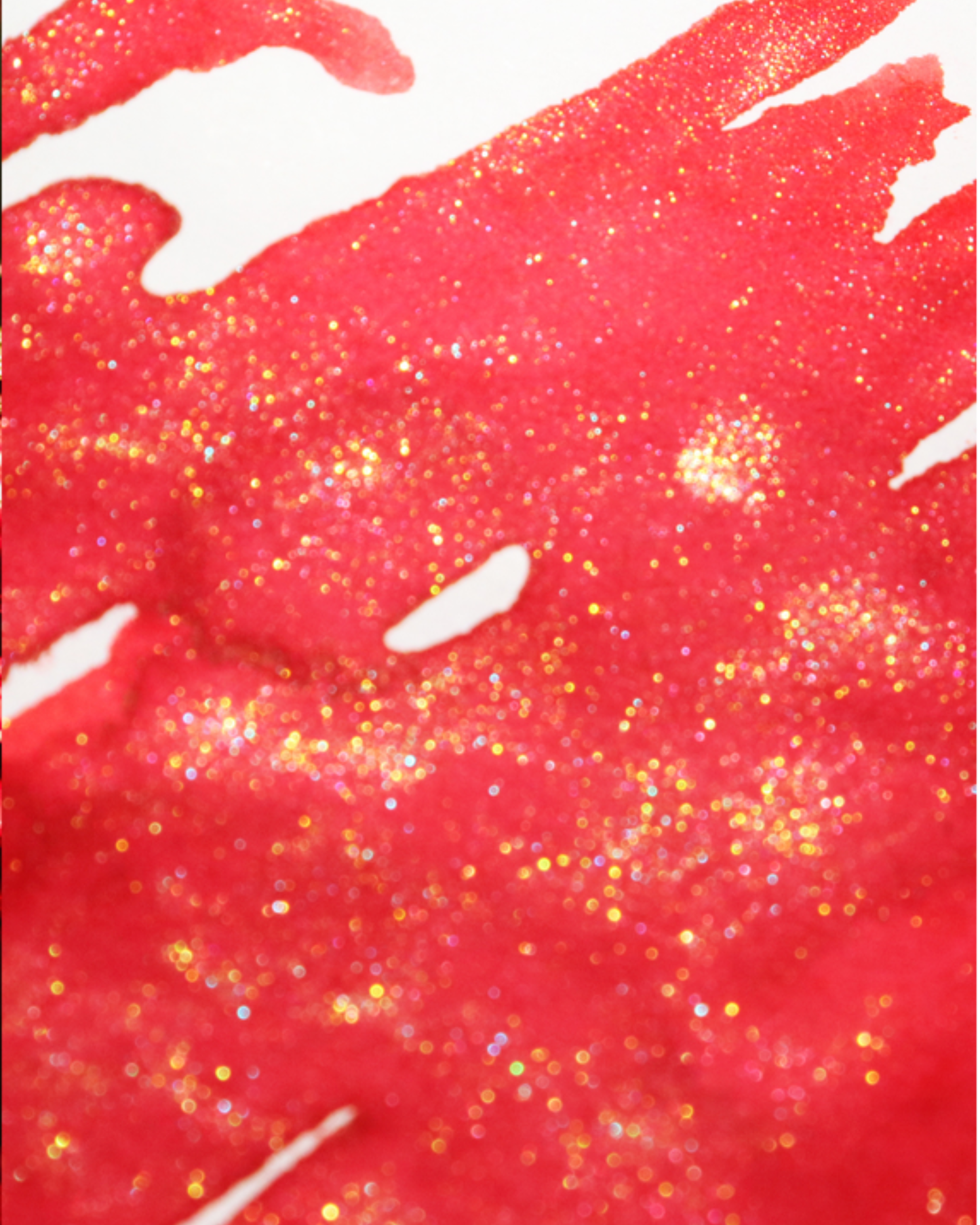 Dominant Industry Pearl 013 Christmas Red – 25ml Fountain Pen Ink (Gold Shimmer)