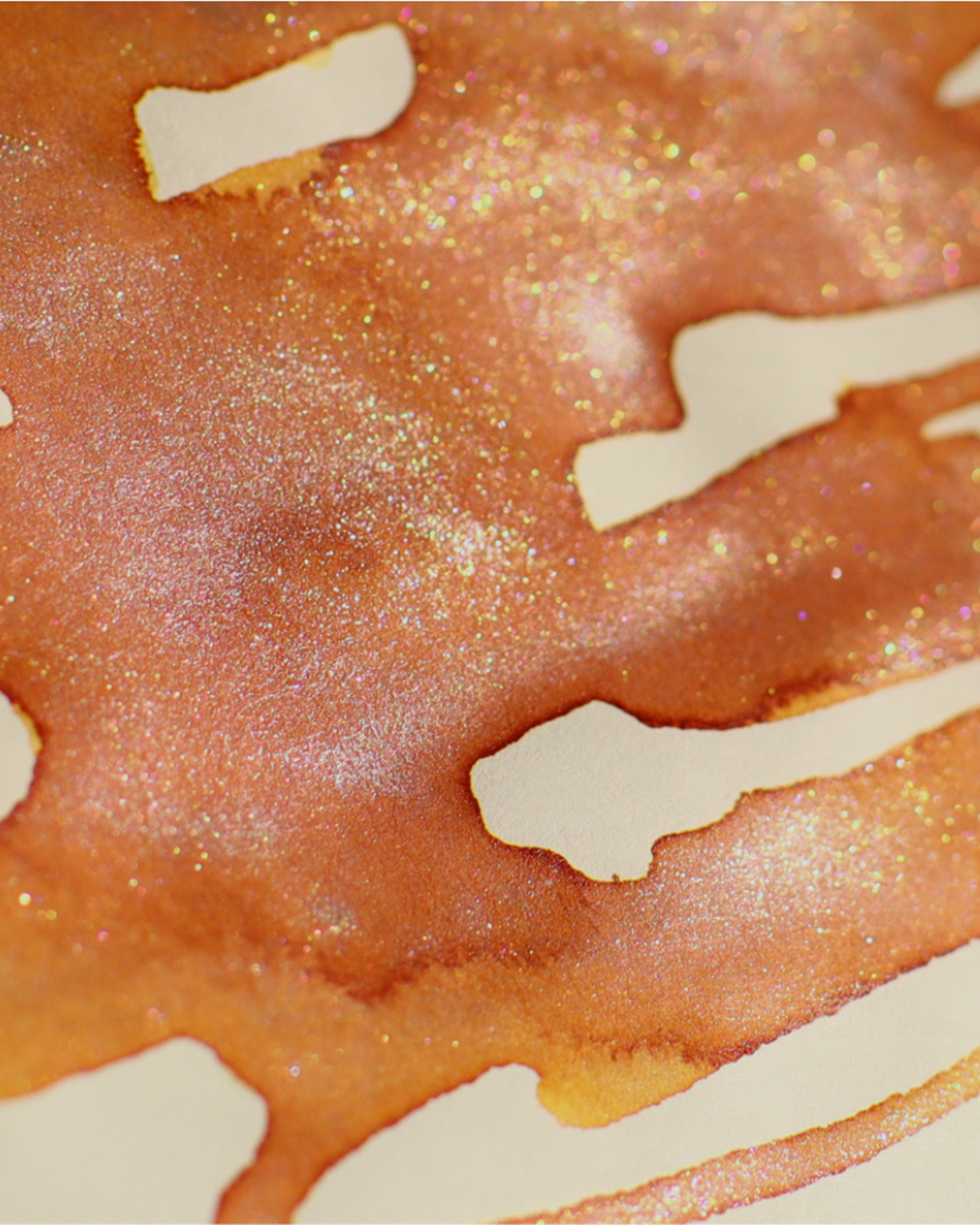 Dominant Industry Pearl 029 The Harbor of Dieppe — Golden Brown, Gold Shimmer Fountain Pen Ink (25ml)
