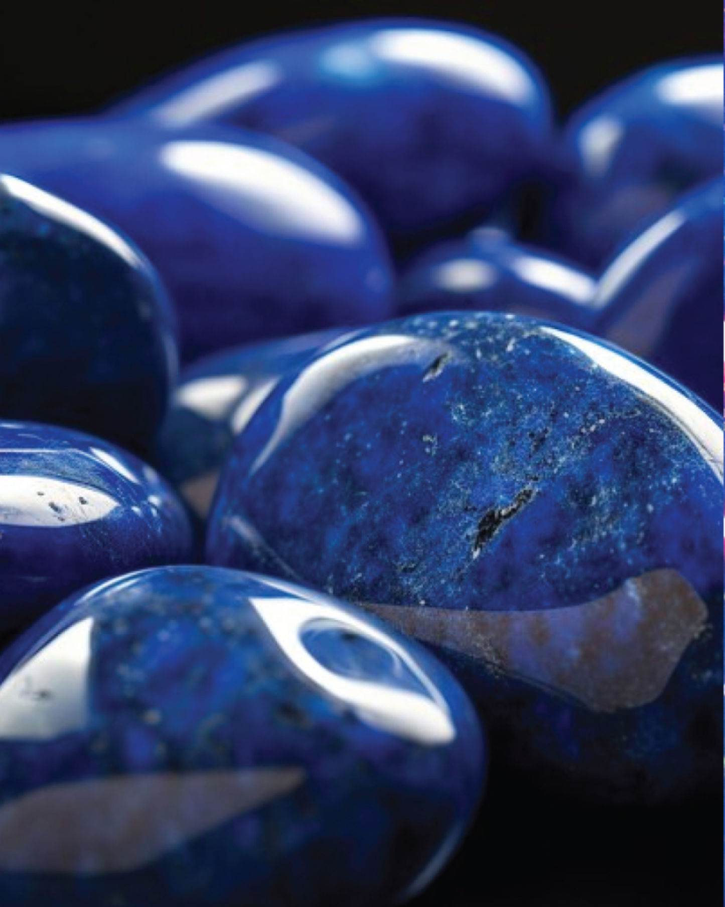 Dominant Industry Pearl 019 Lapis Lazuli — Cobalt Blue, Blue Shimmer & Pink Sheen Fountain Pen Ink (25ml)