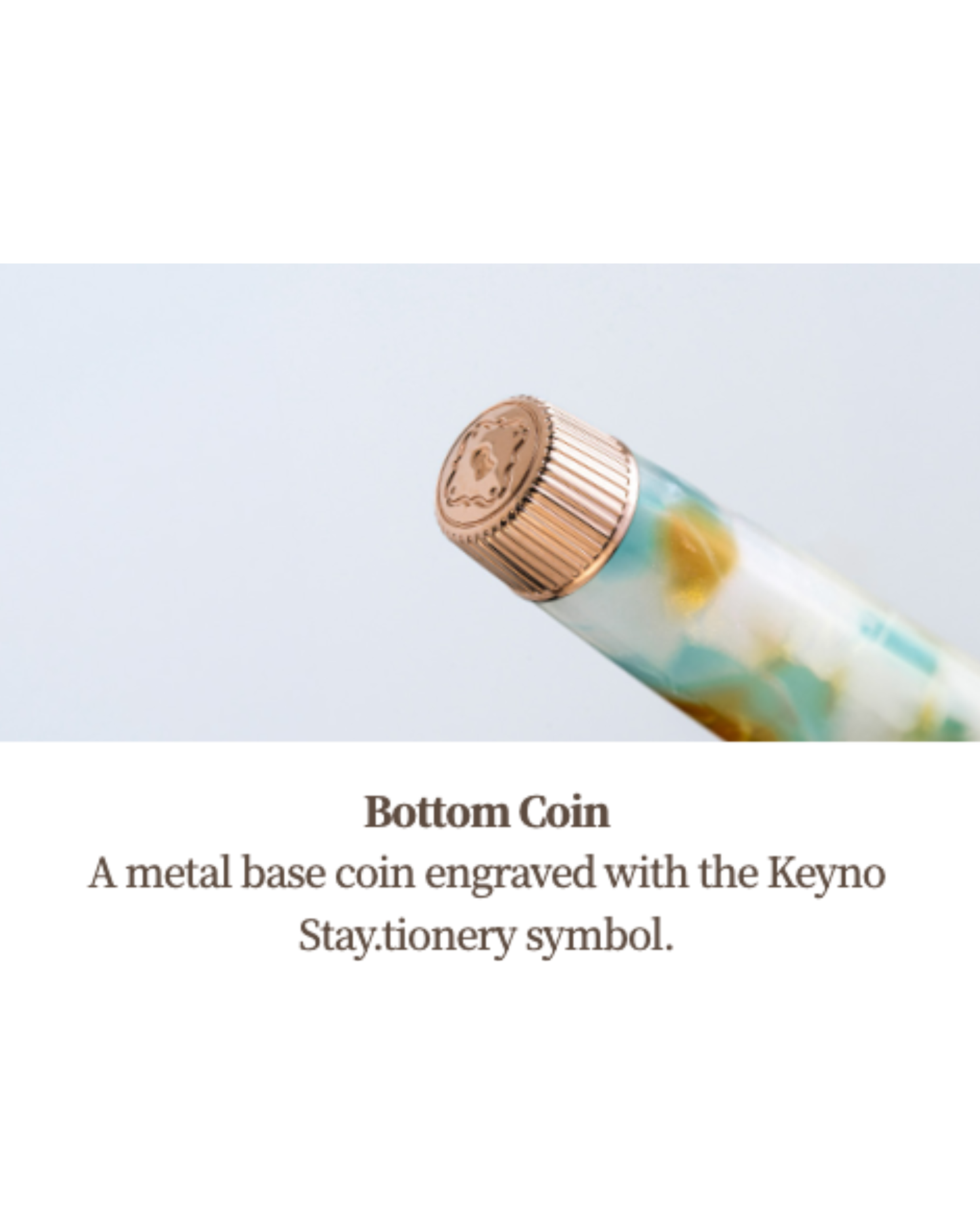 Dominant Industry Keyno Stay.tionery No. 001 Serenity – Fountain Pen