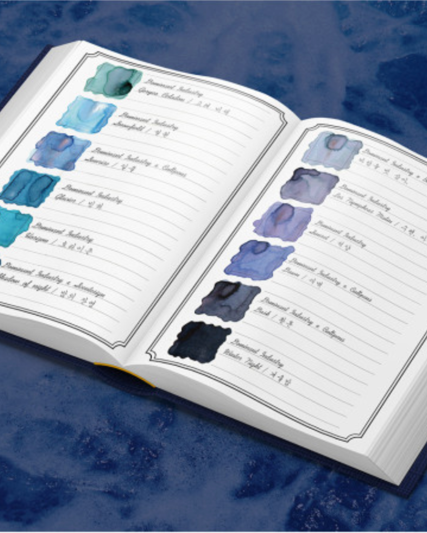 Dominant Industry - A Log of Atlantis (B6) | Ink Archiving & Coloring Book